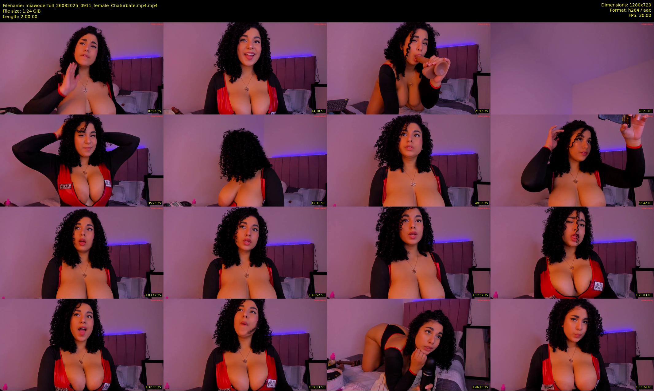 miawoderfull — 120 minute Chaturbate female cam show recording, 720p, Aug 26, 2025