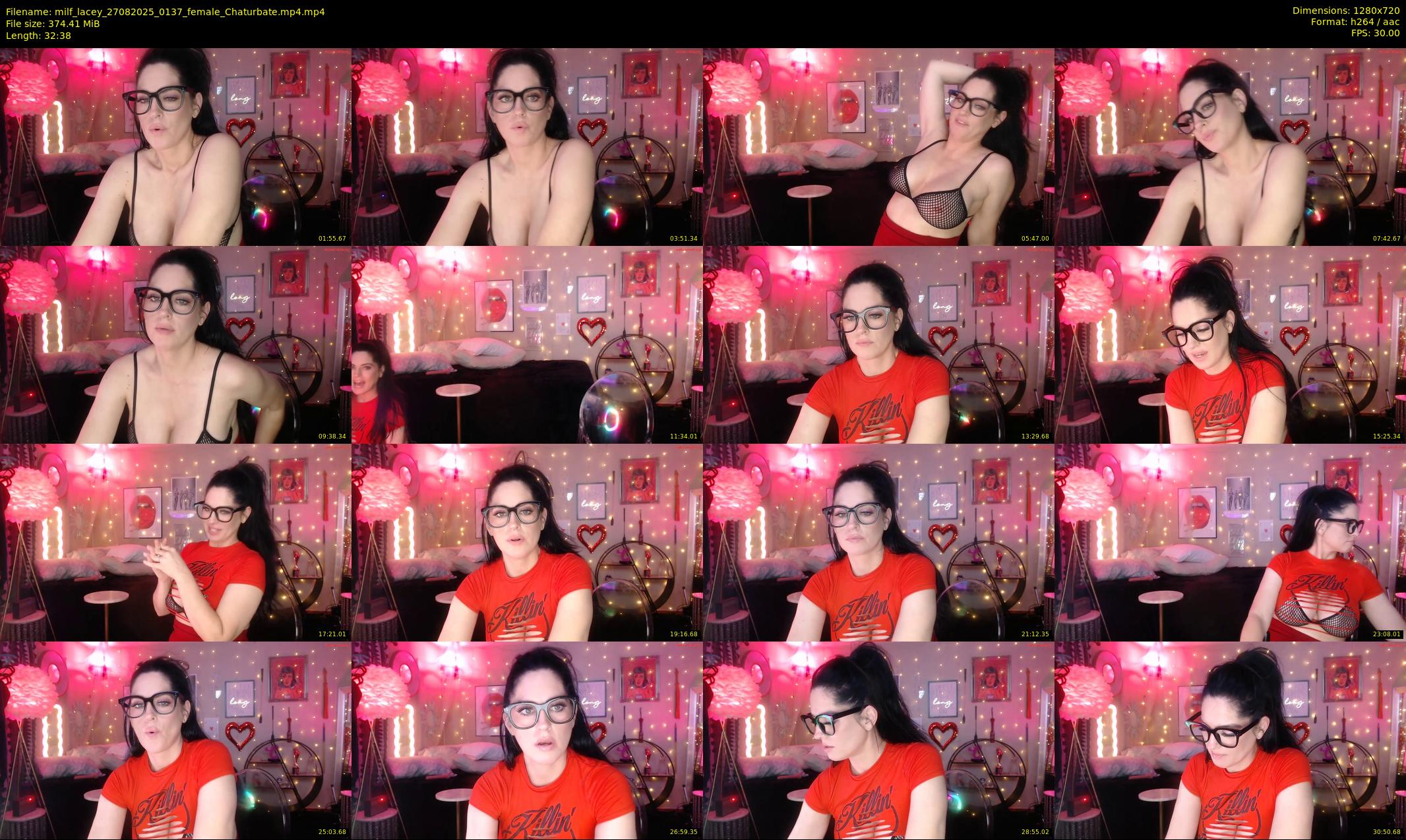 milf_lacey — 33 minute Chaturbate female cam show recording, 720p, Aug 27, 2025