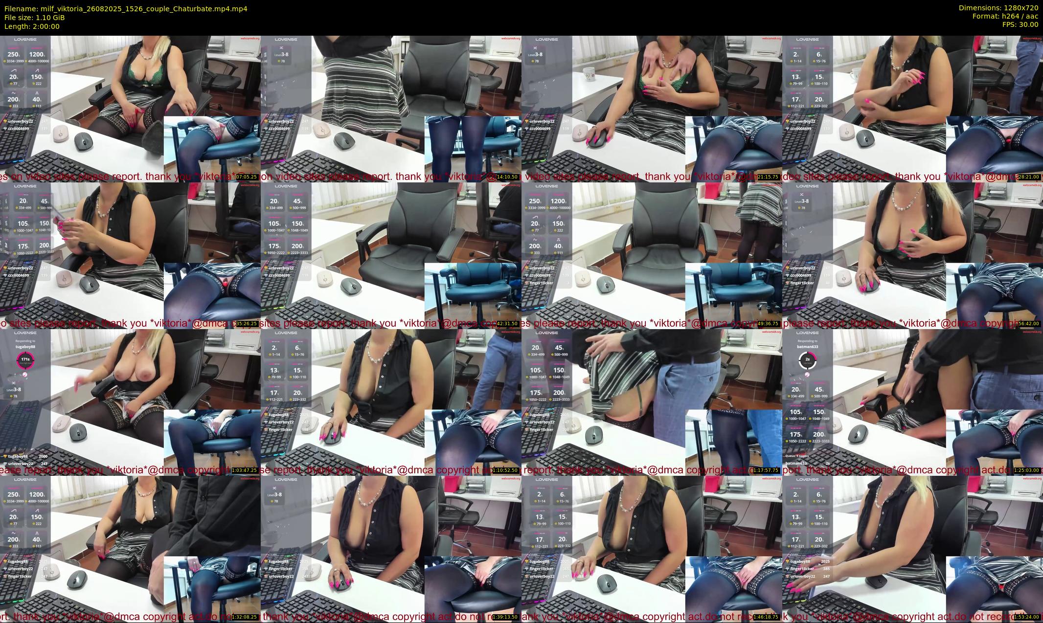 milf_viktoria — 120 minute Chaturbate female cam show recording, 720p, Aug 26, 2025