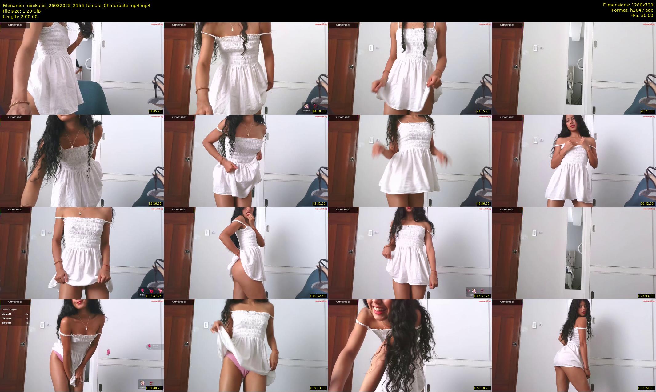 minikunis — 120 minute Chaturbate couple cam show recording, 720p, Aug 26, 2025