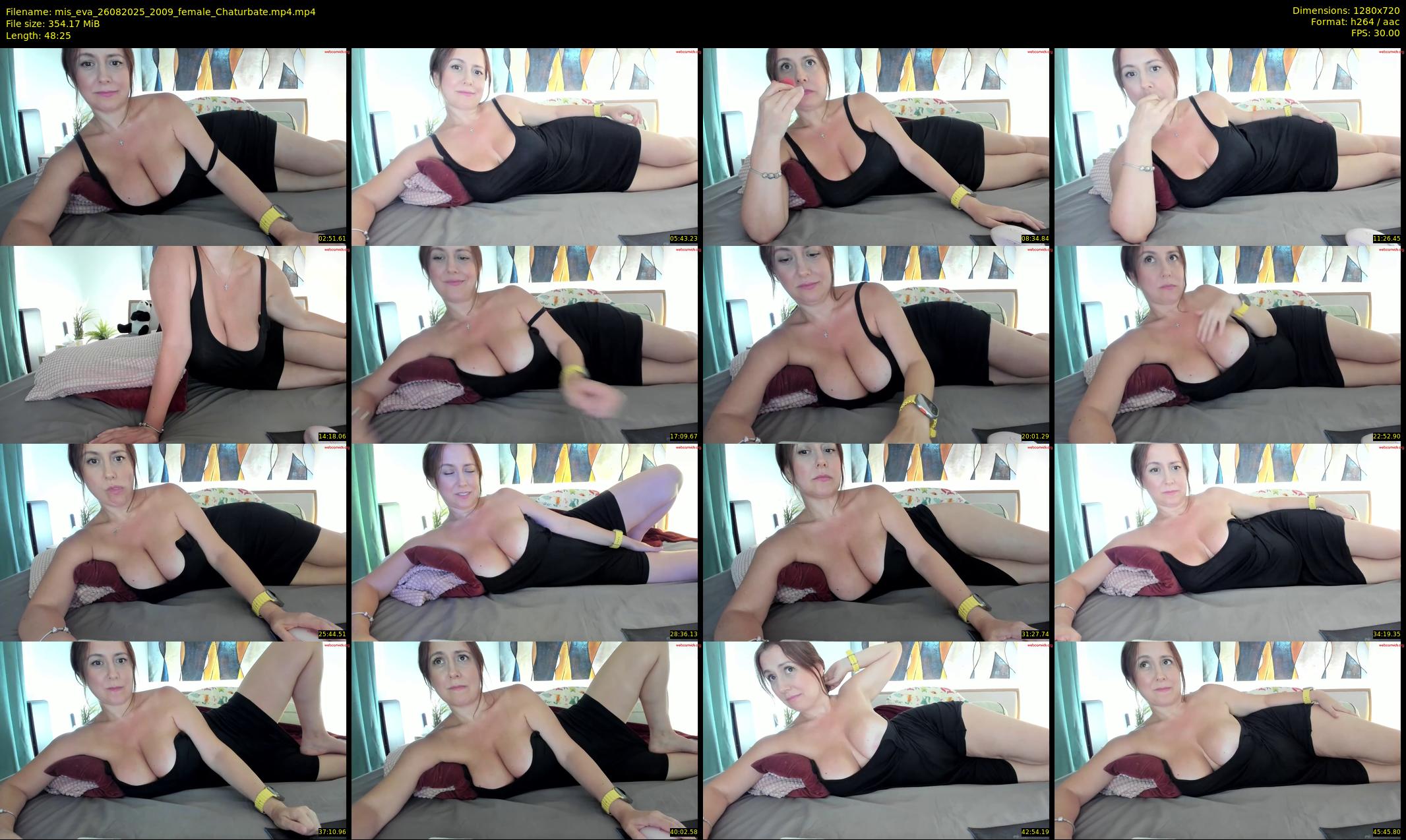 mis_eva — 49 minute Chaturbate female cam show recording, 720p, Aug 26, 2025