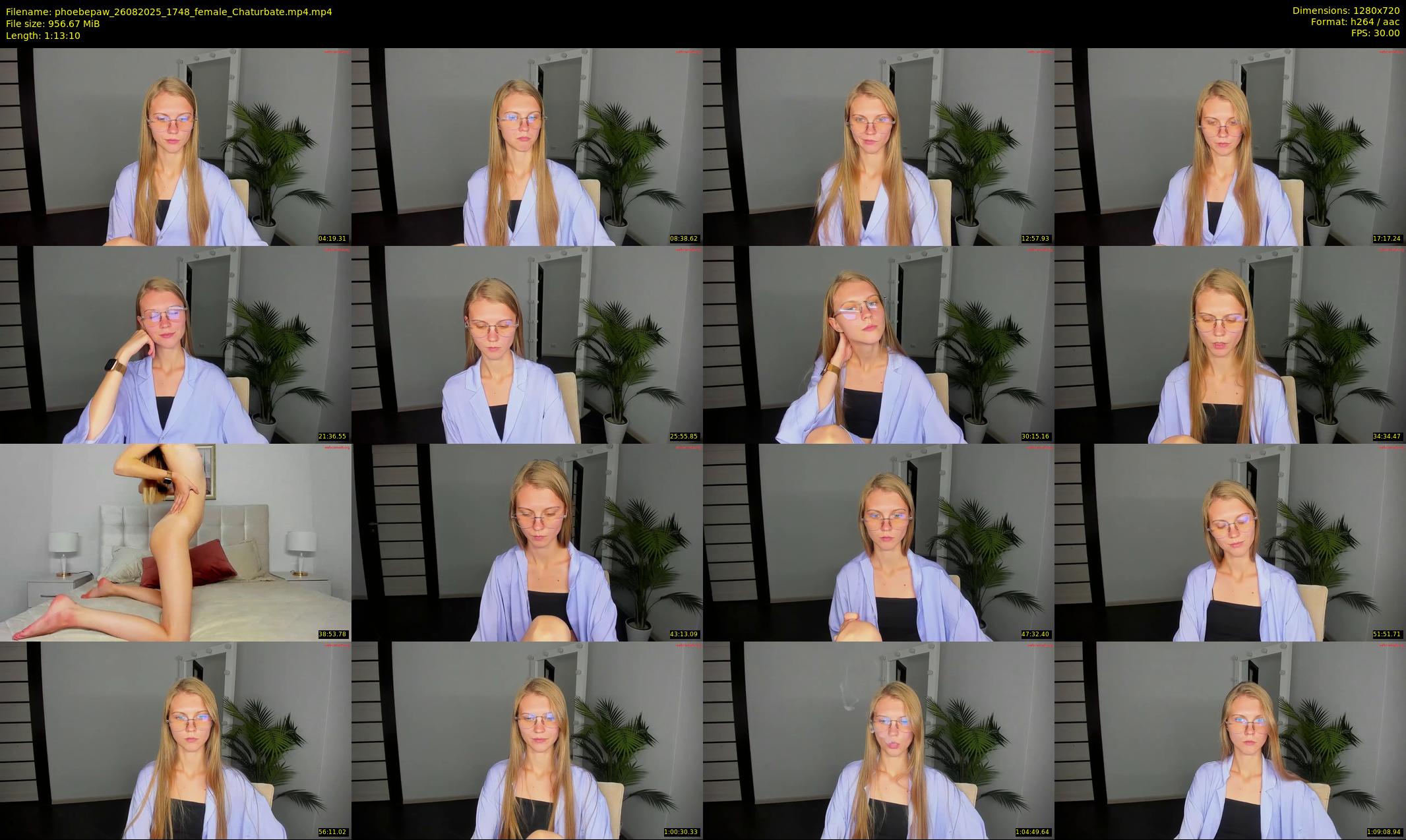 phoebepaw — 74 minute Chaturbate female cam show recording, 720p, Aug 26, 2025