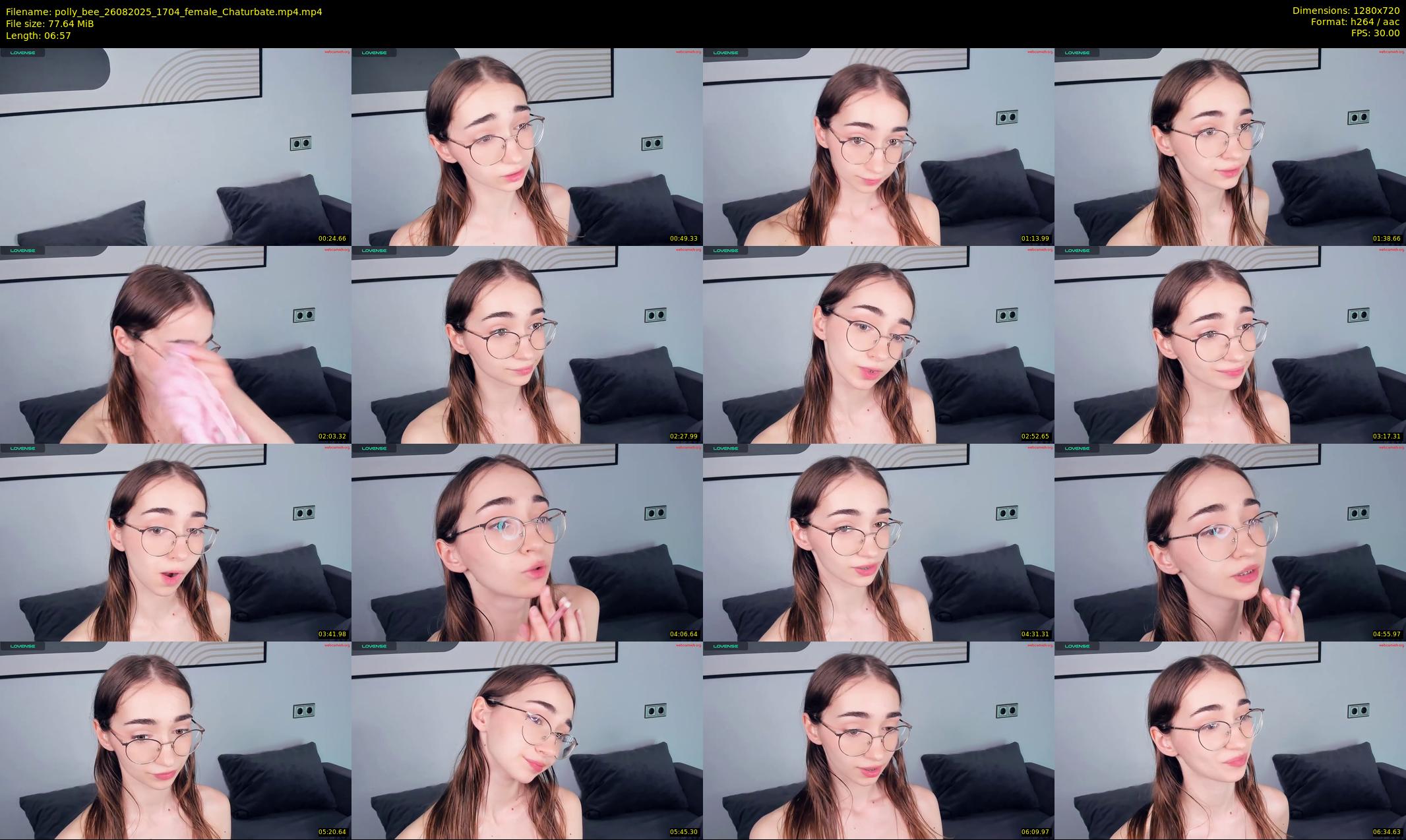 polly_bee — 7 minute Chaturbate female cam show recording, 720p, Aug 26, 2025