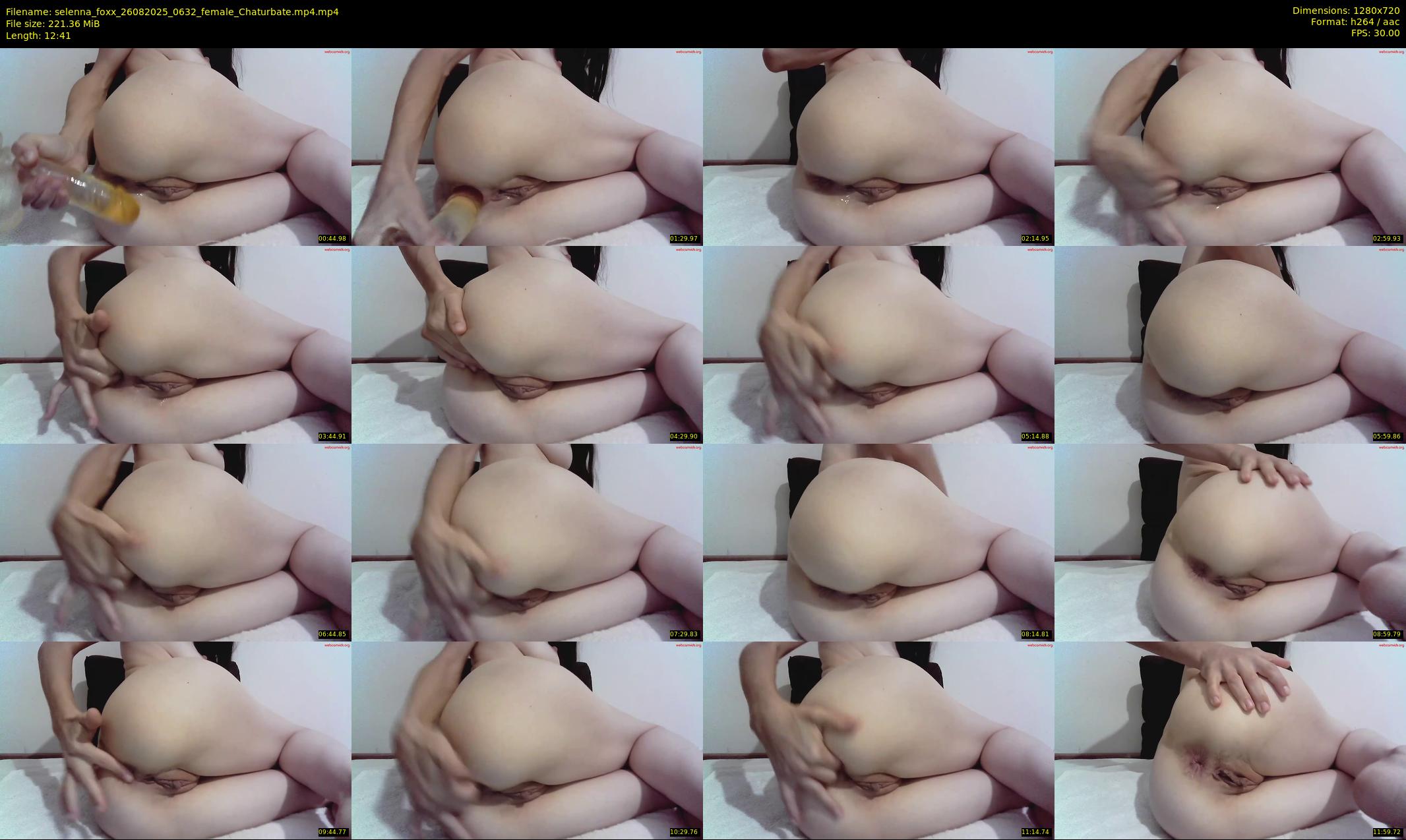 selenna_foxx — 13 minute Chaturbate female cam show recording, 720p, Aug 26, 2025