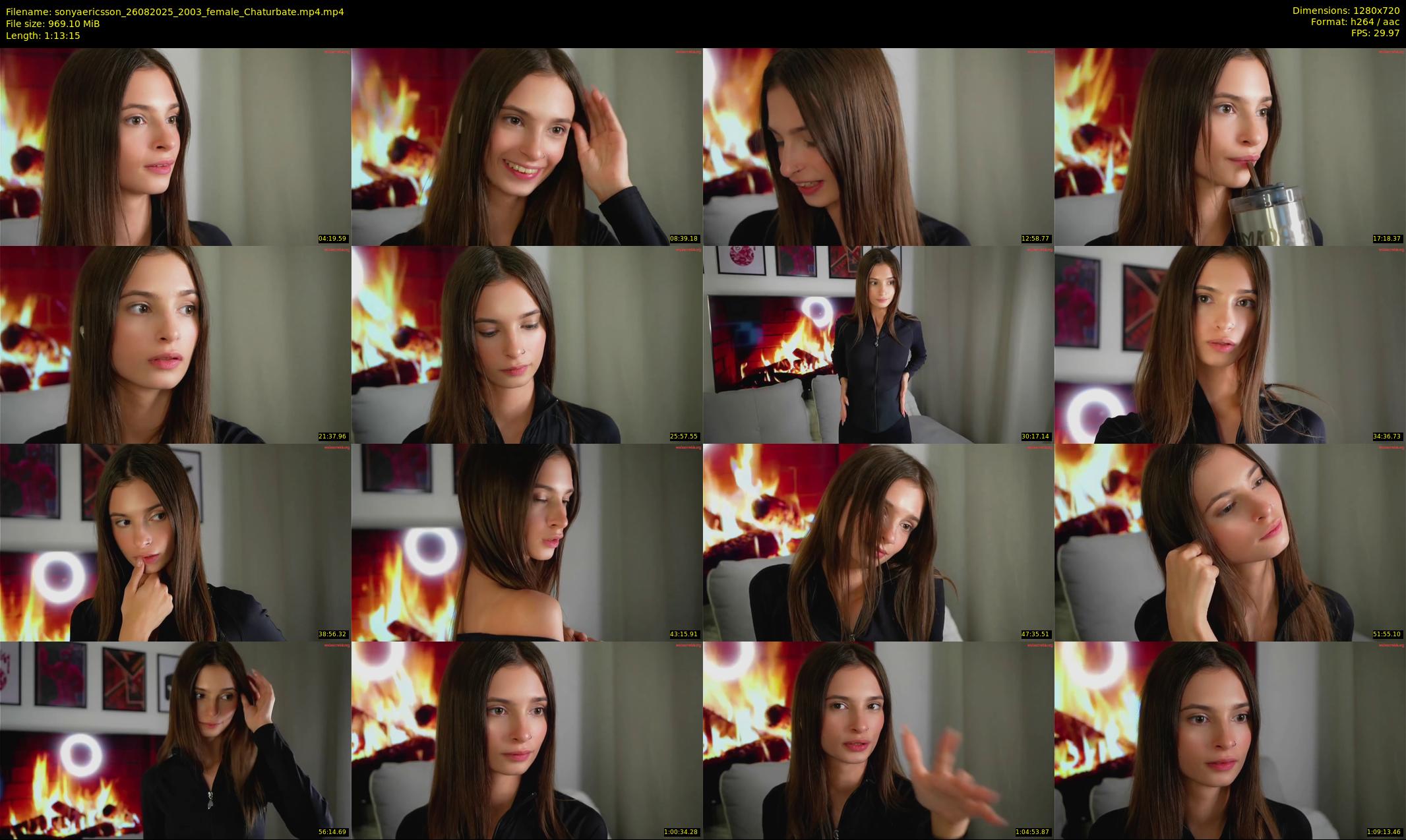 sonyaericsson — 74 minute Chaturbate female cam show recording, 720p, Aug 26, 2025