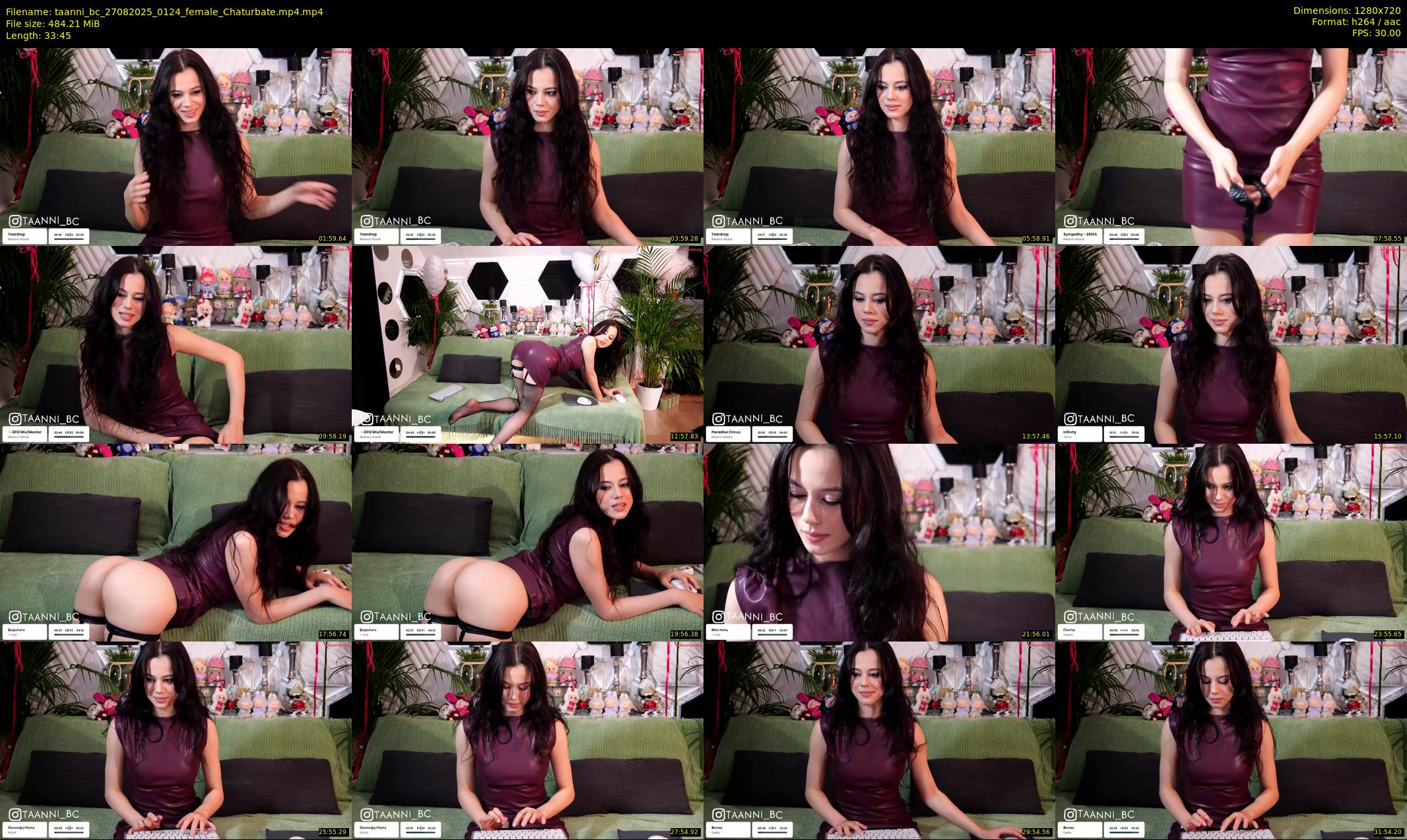 taanni_bc — 34 minute Chaturbate female cam show recording, 720p, Aug 27, 2025