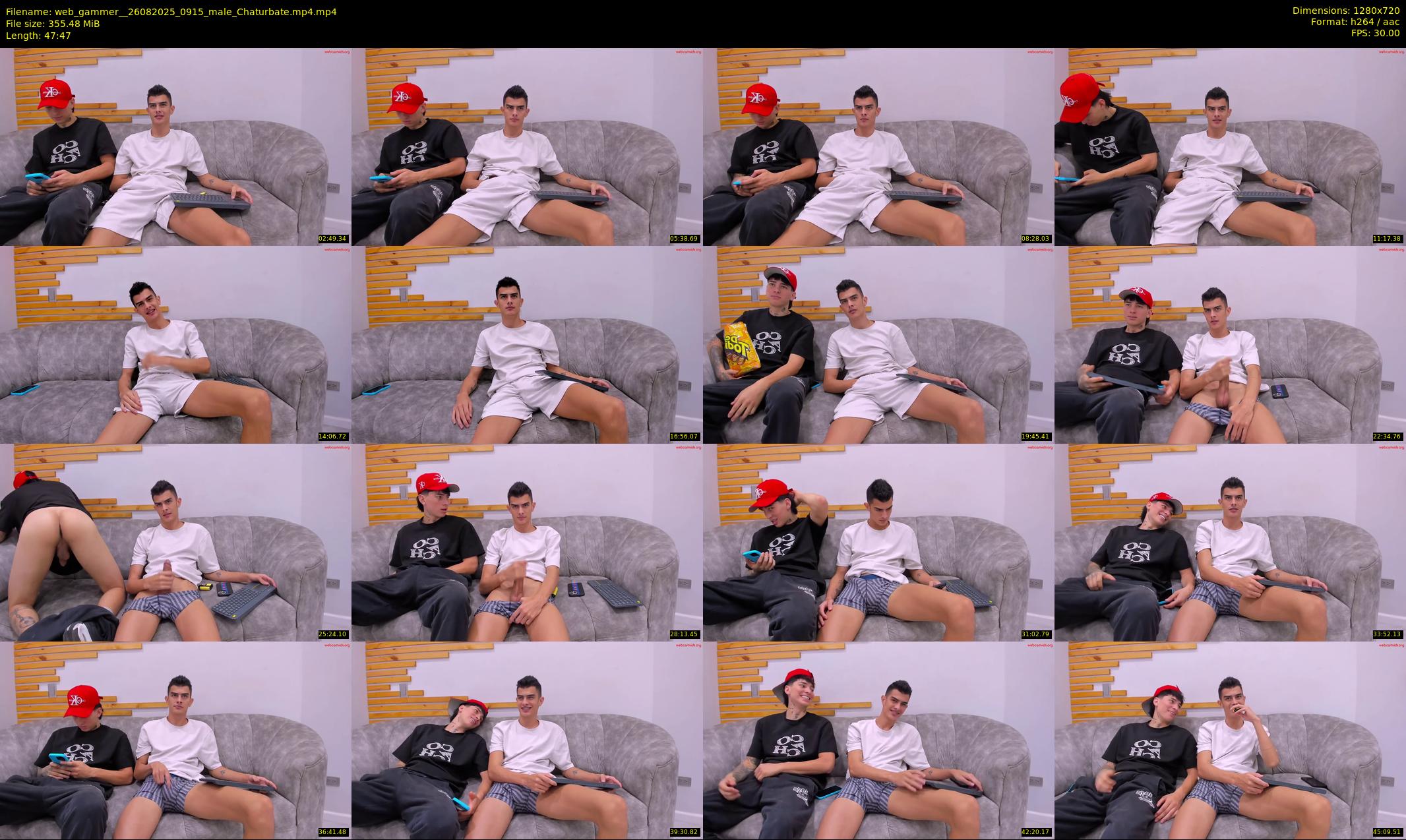 web_gammer_ — 48 minute Chaturbate male cam show recording, 720p, Aug 26, 2025