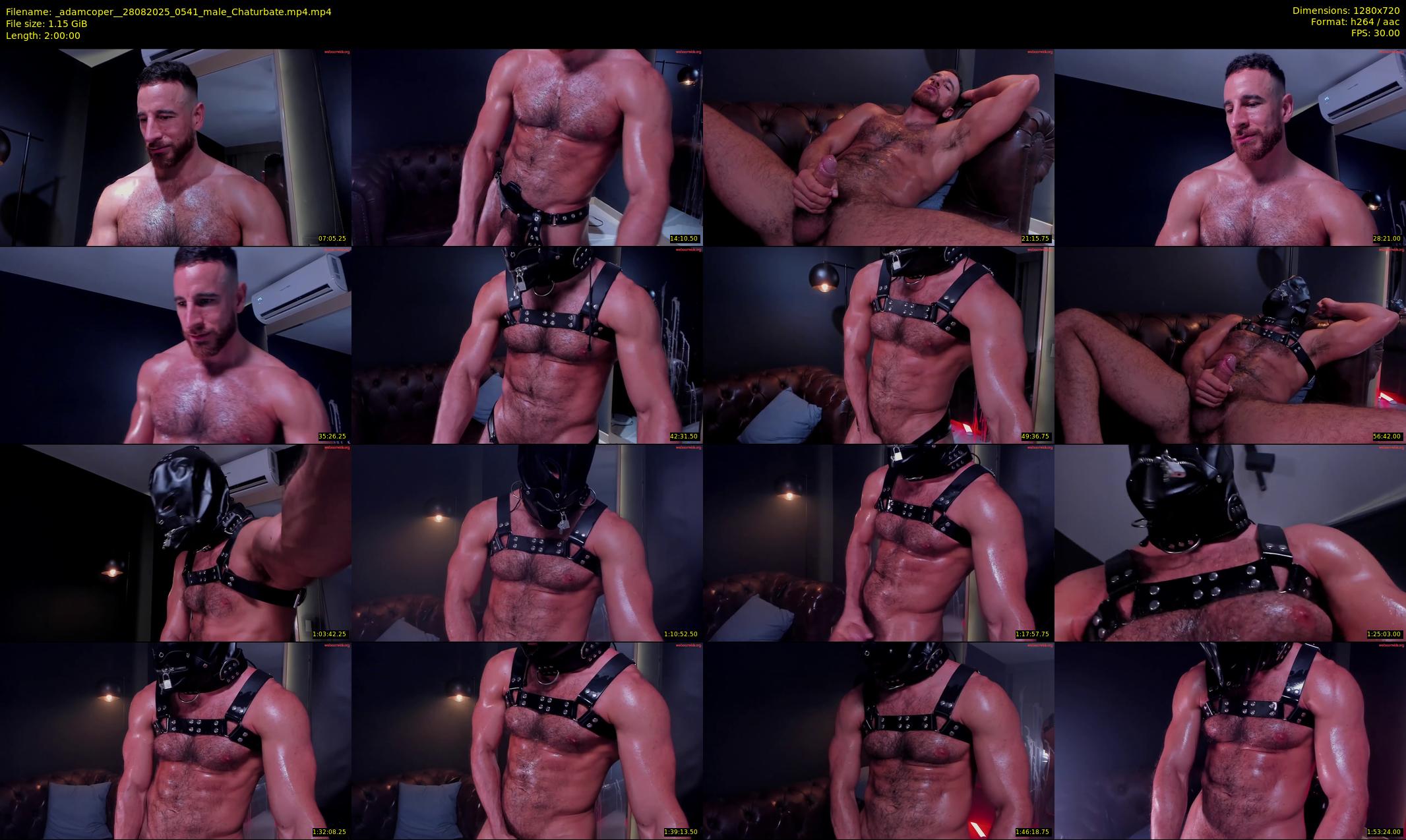 _adamcoper_ — 120 minute Chaturbate male cam show recording, 720p, Aug 28, 2025
