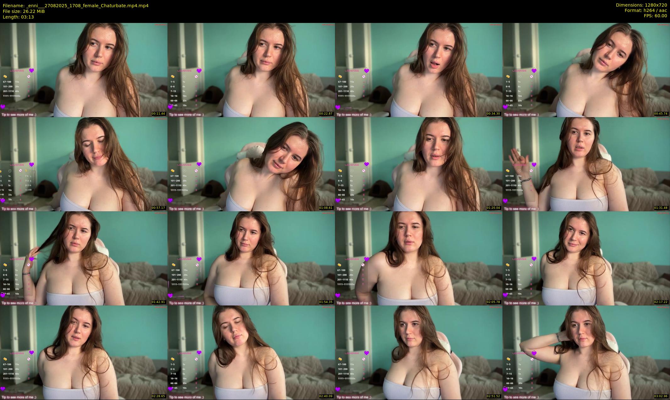 _enni__ — 4 minute Chaturbate female cam show recording, 720p, Aug 27, 2025