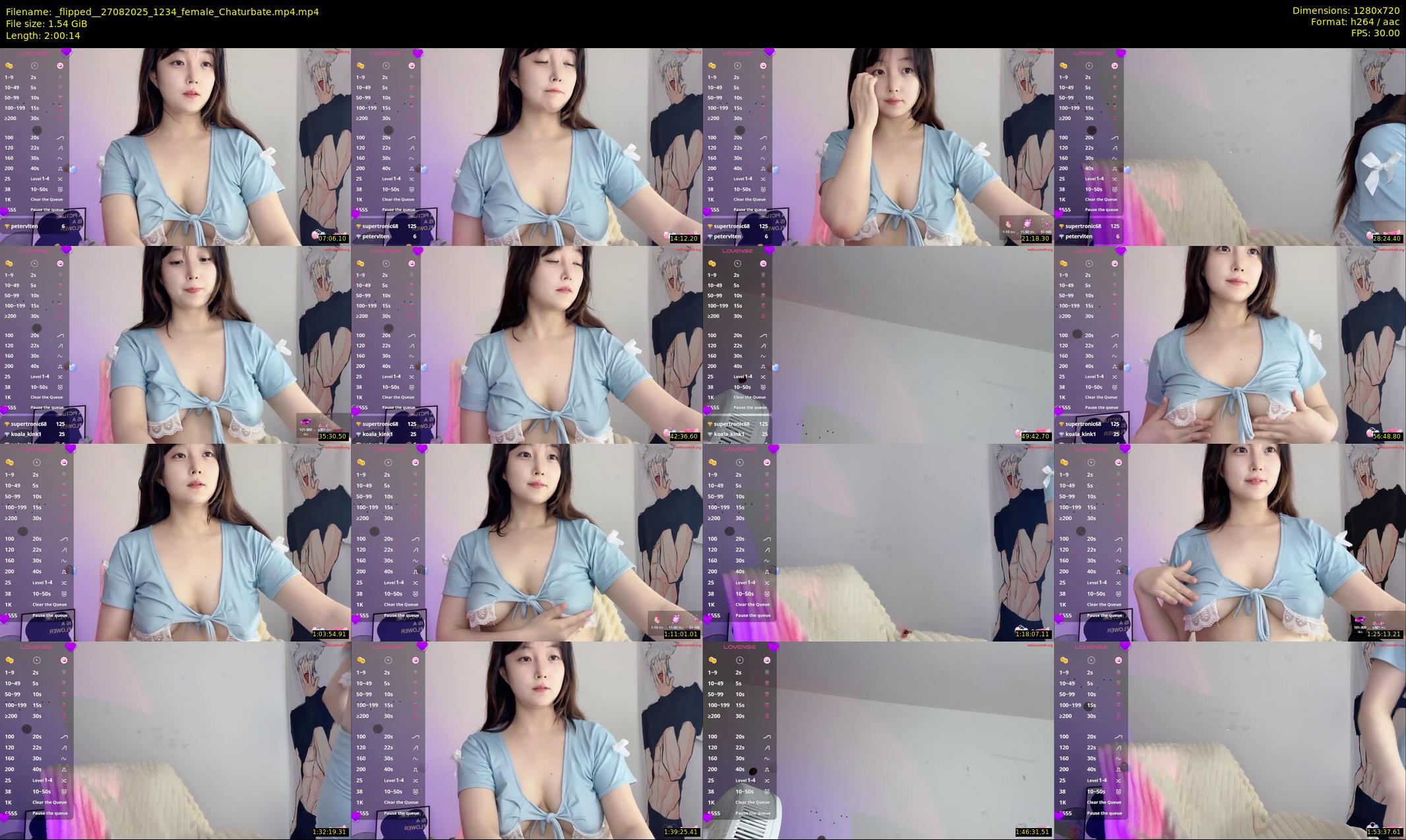 _flipped_ — 121 minute Chaturbate female cam show recording, 720p, Aug 27, 2025