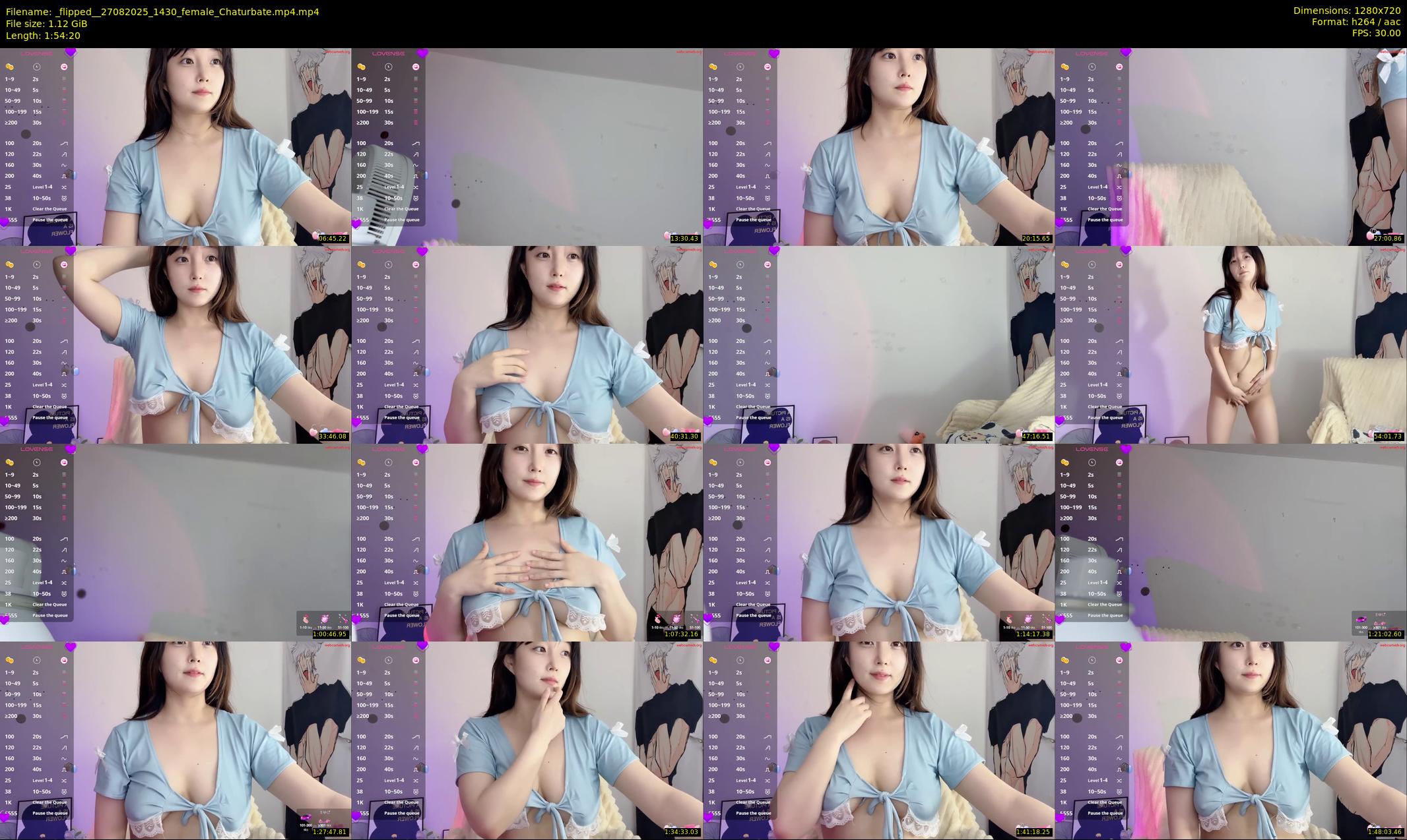 _flipped_ — 115 minute Chaturbate female cam show recording, 720p, Aug 27, 2025
