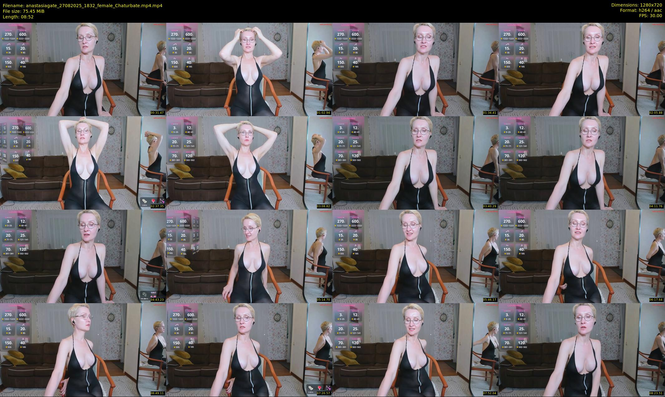 anastasiagate — 9 minute Chaturbate female cam show recording, 720p, Aug 27, 2025