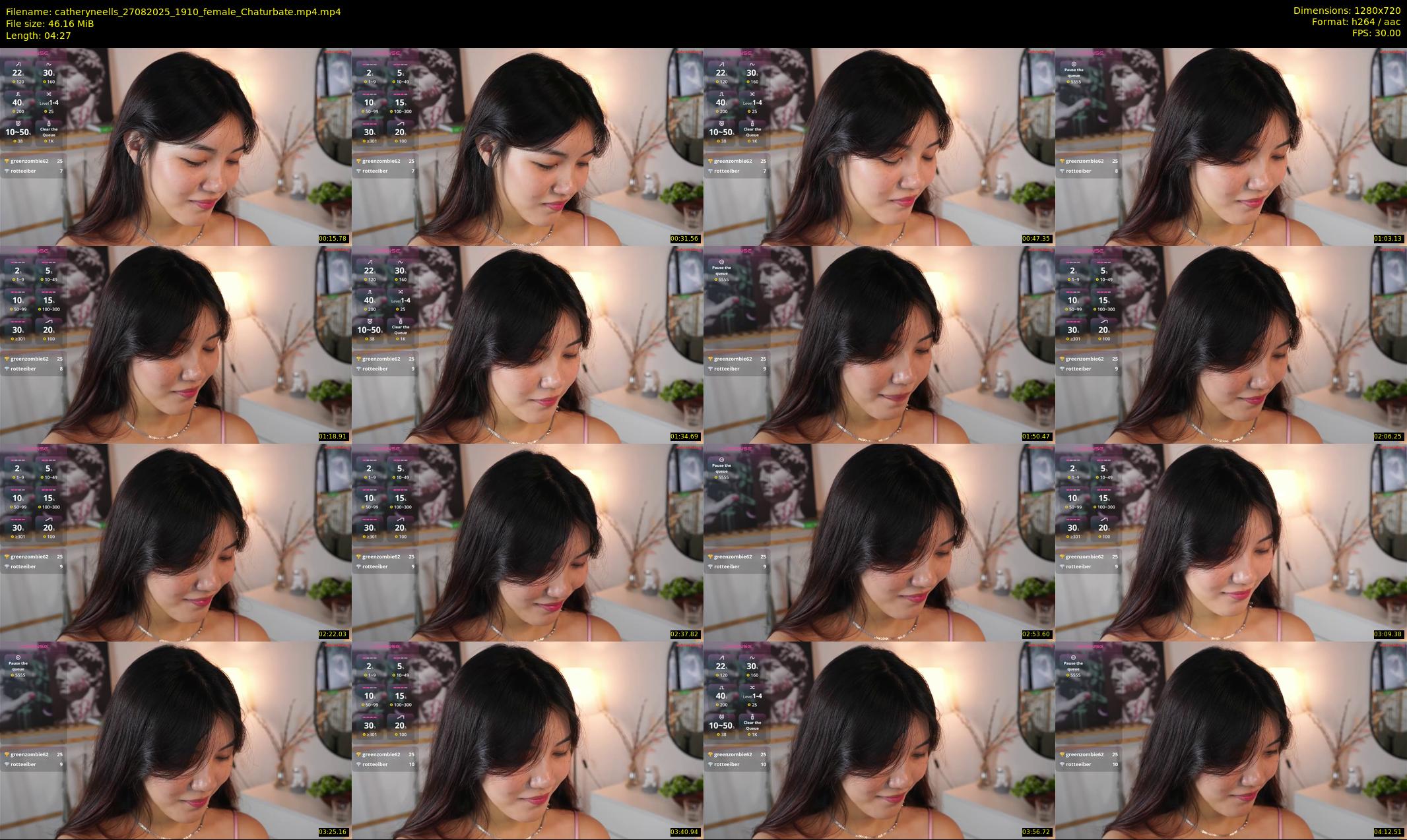 catheryneells — 5 minute Chaturbate female cam show recording, 720p, Aug 27, 2025