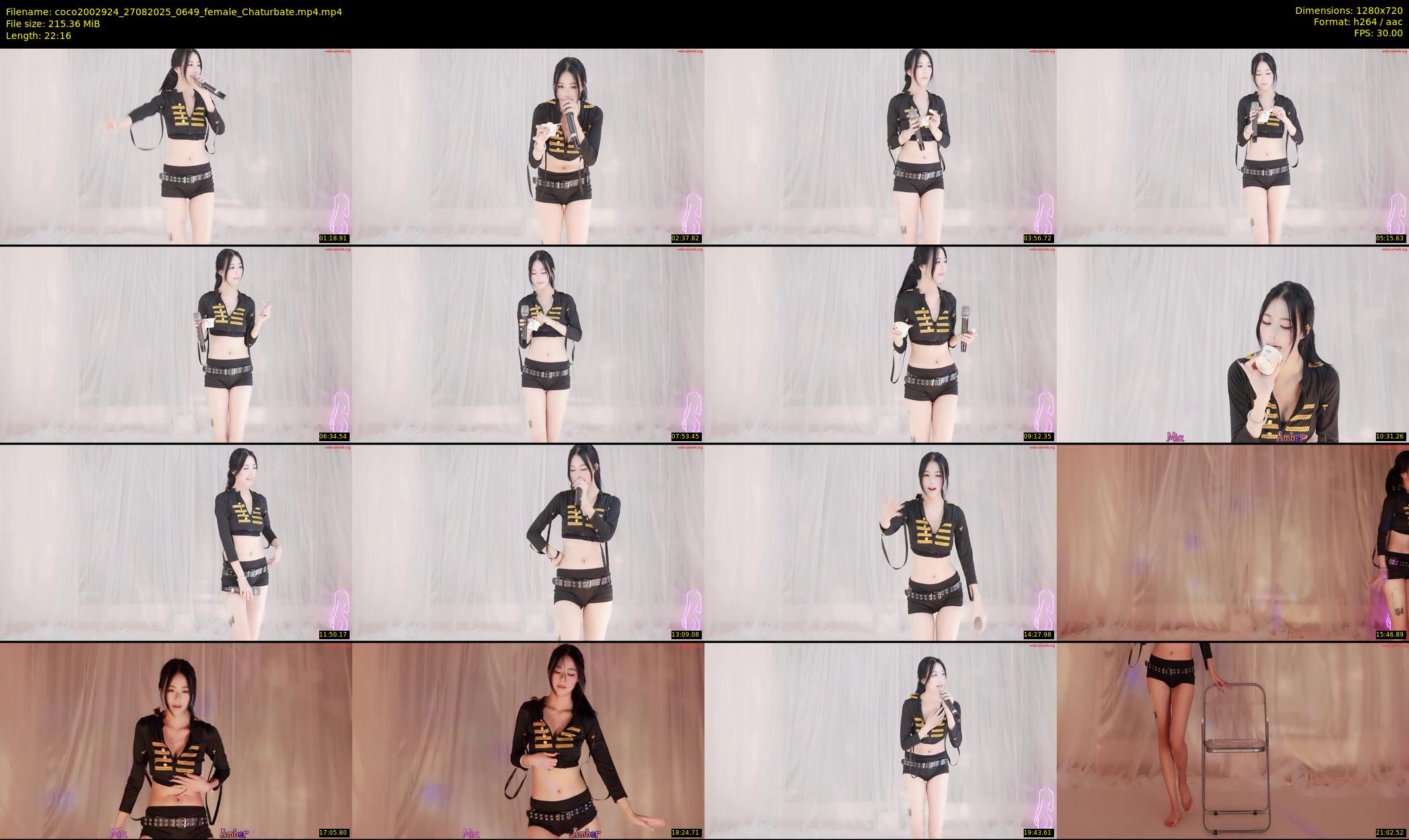 coco2002924 — 23 minute Chaturbate female cam show recording, 720p, Aug 27, 2025