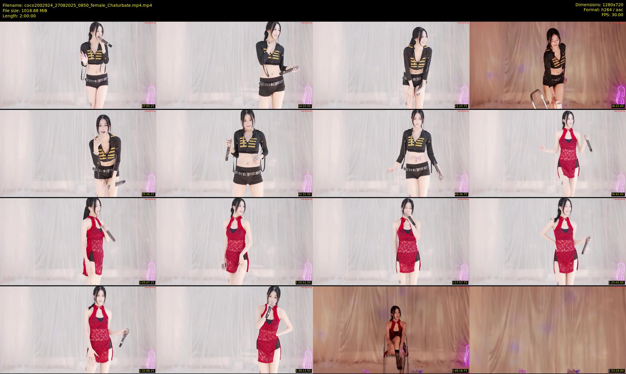coco2002924 — 120 minute Chaturbate female cam show recording, 720p, Aug 27, 2025