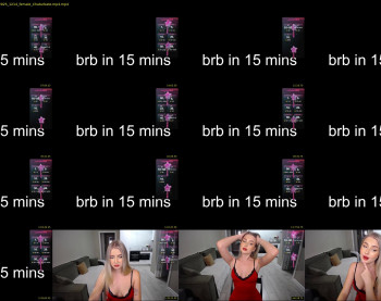 cute18cute — 120 minute Chaturbate female cam show recording, 720p, Aug 27, 2025
