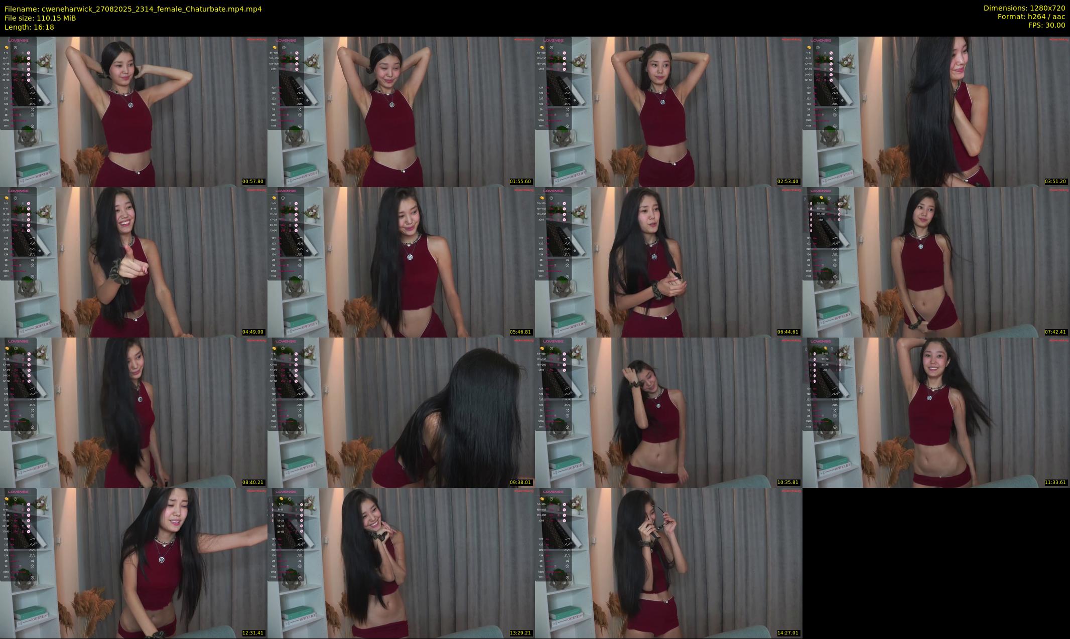 cweneharwick — 17 minute Chaturbate female cam show recording, 720p, Aug 27, 2025