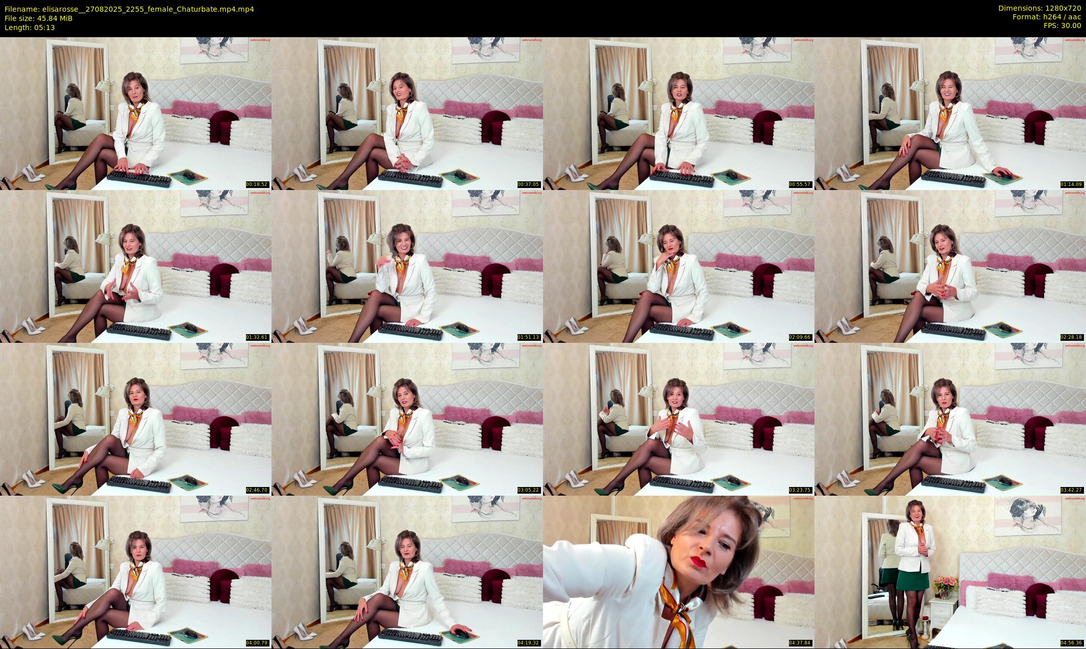 elisarosse_ — 6 minute Chaturbate female cam show recording, 720p, Aug 27, 2025
