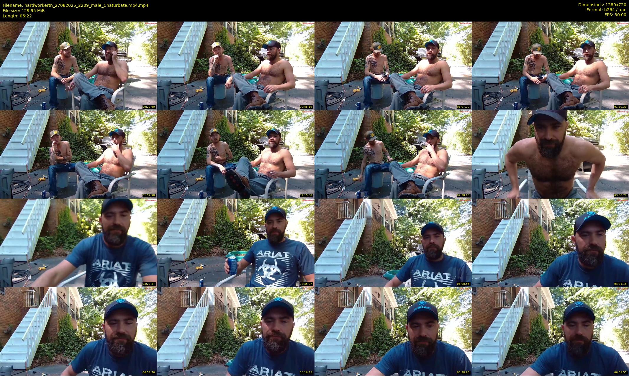 hardworkertn — 7 minute Chaturbate male cam show recording, 720p, Aug 27, 2025