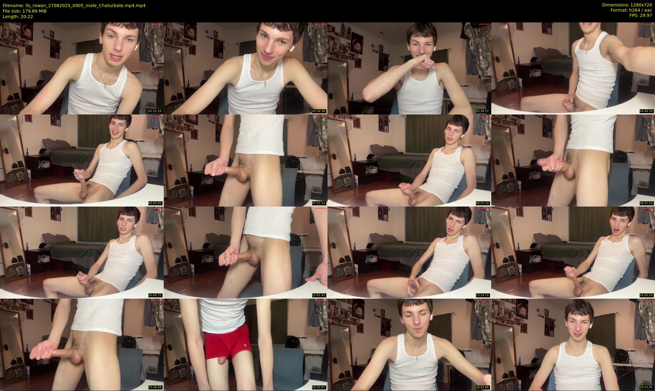 its_rowan — 21 minute Chaturbate male cam show recording, 720p, Aug 27, 2025