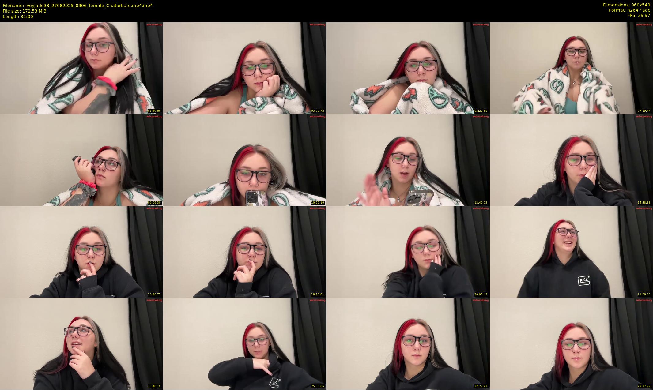 iveyjade33 — 31 minute Chaturbate female cam show recording, 480p, Aug 27, 2025