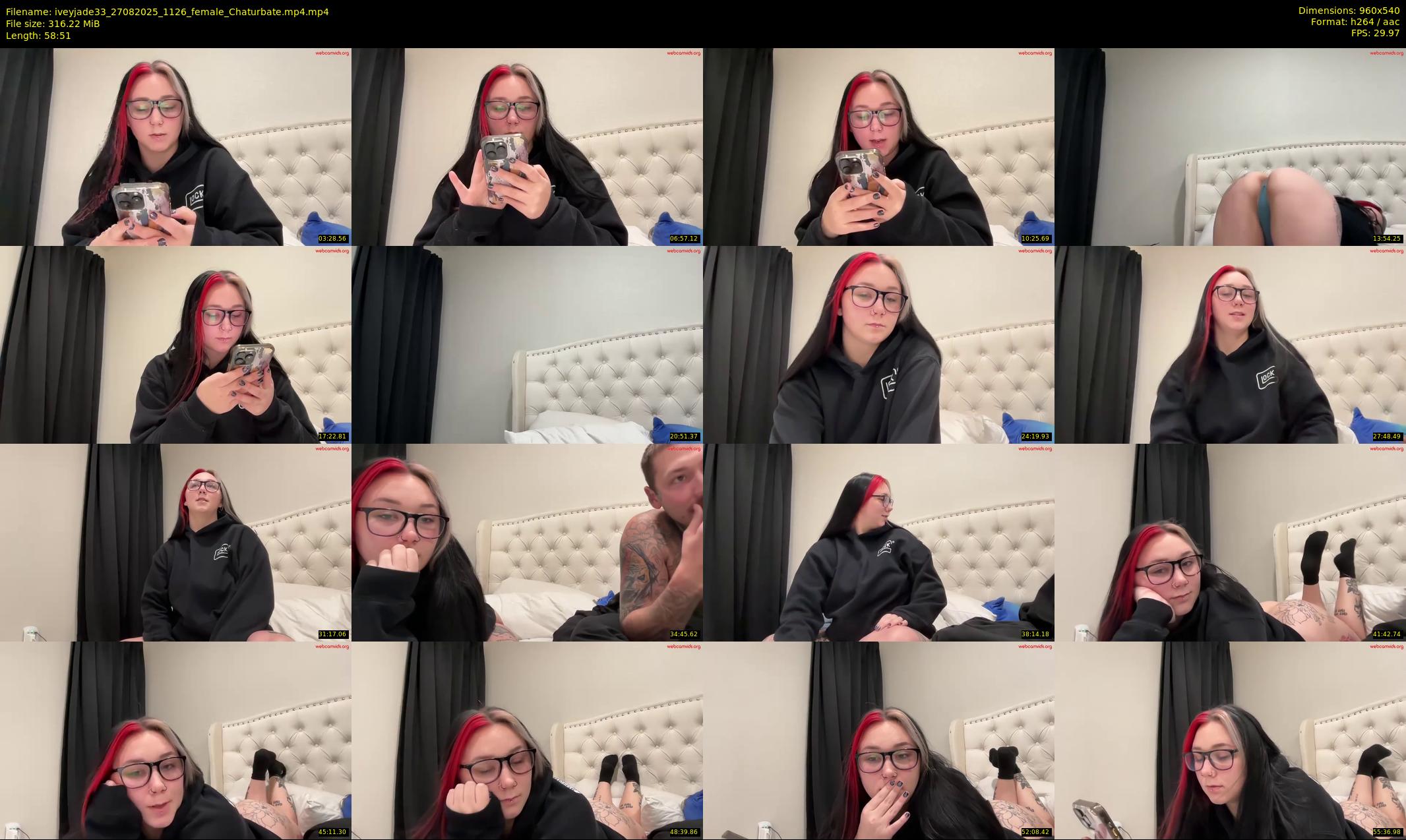 iveyjade33 — 59 minute Chaturbate female cam show recording, 480p, Aug 27, 2025