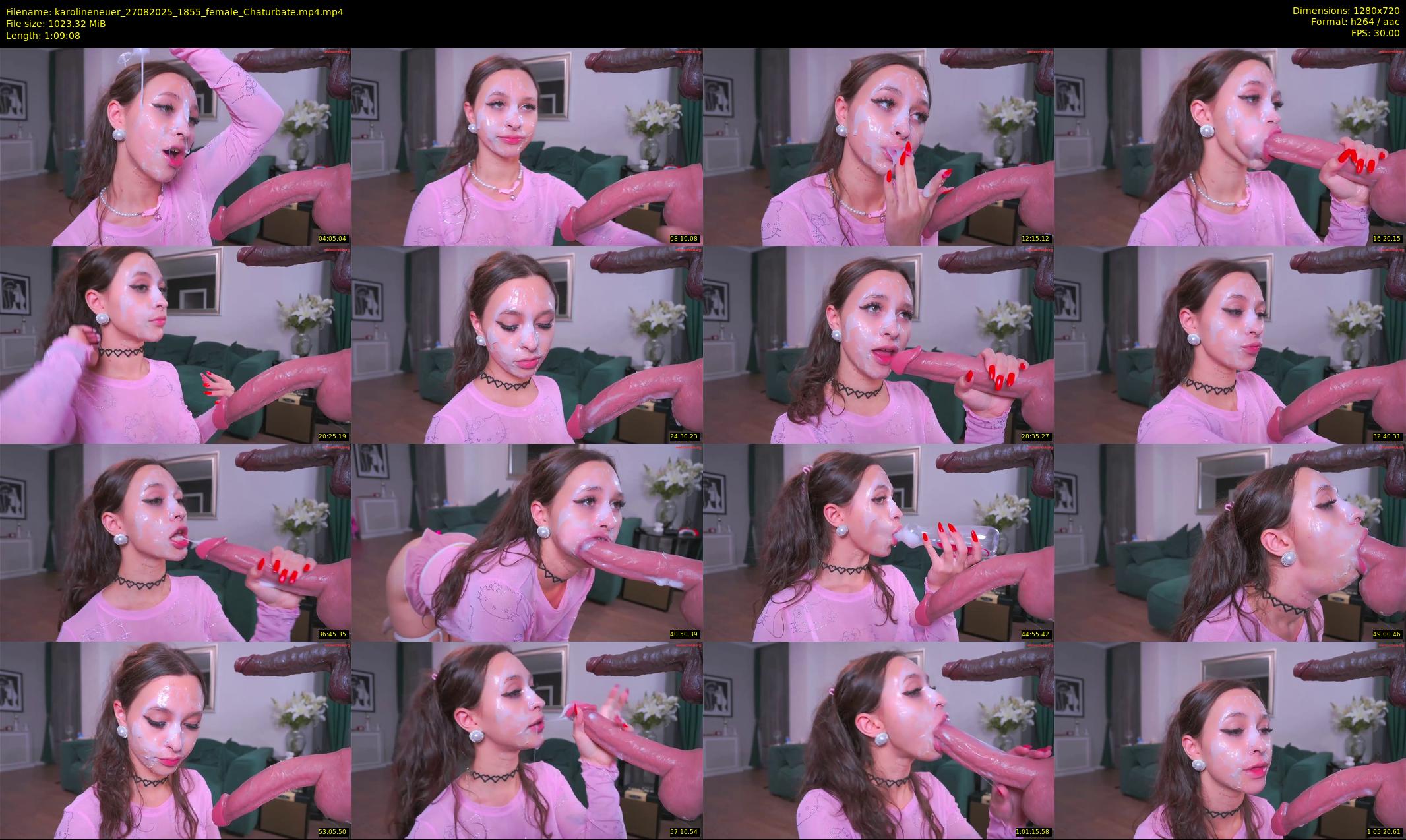 karolineneuer — 70 minute Chaturbate female cam show recording, 720p, Aug 27, 2025