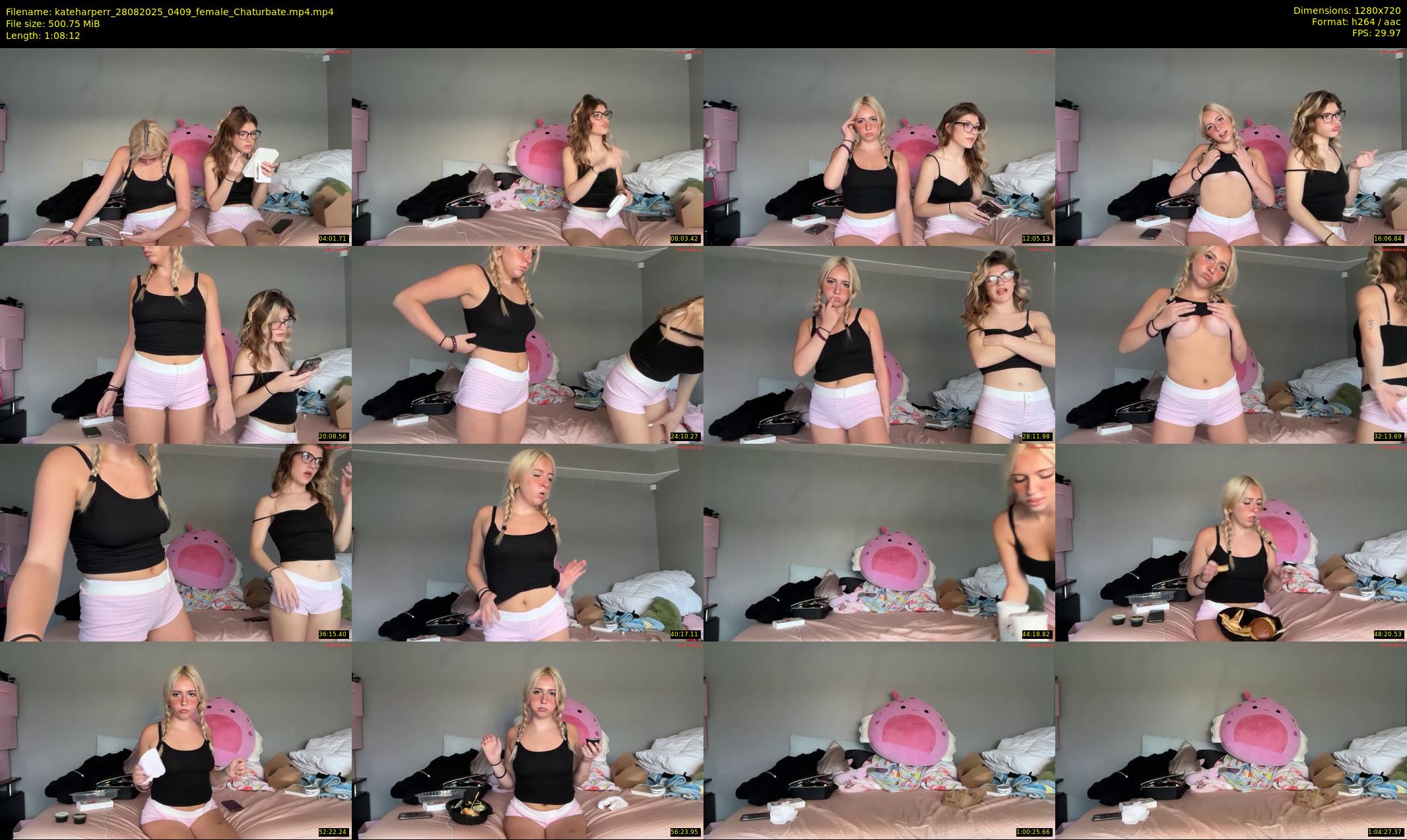 kateharperr — 69 minute Chaturbate female cam show recording, 720p, Aug 28, 2025
