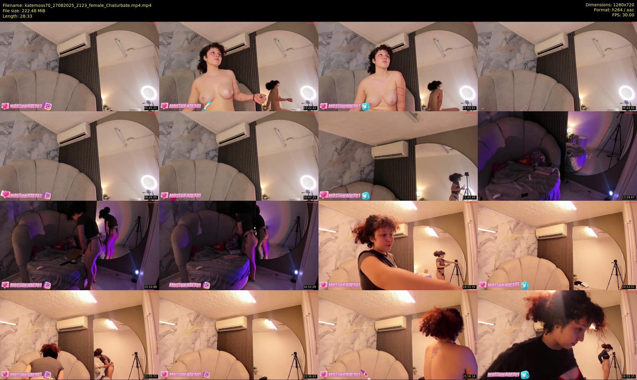 katemoss70 — 29 minute Chaturbate female cam show recording, 720p, Aug 27, 2025