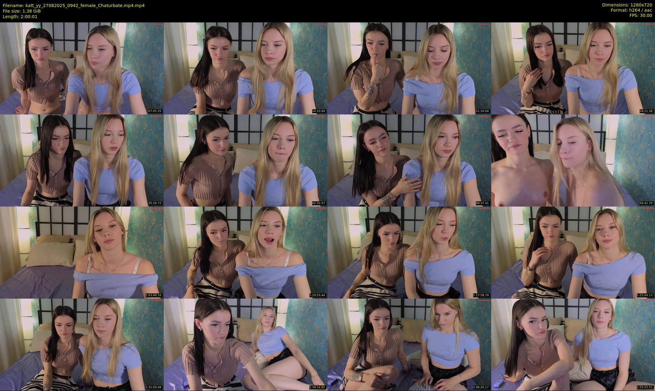 katt_yy — 121 minute Chaturbate female cam show recording, 720p, Aug 27, 2025