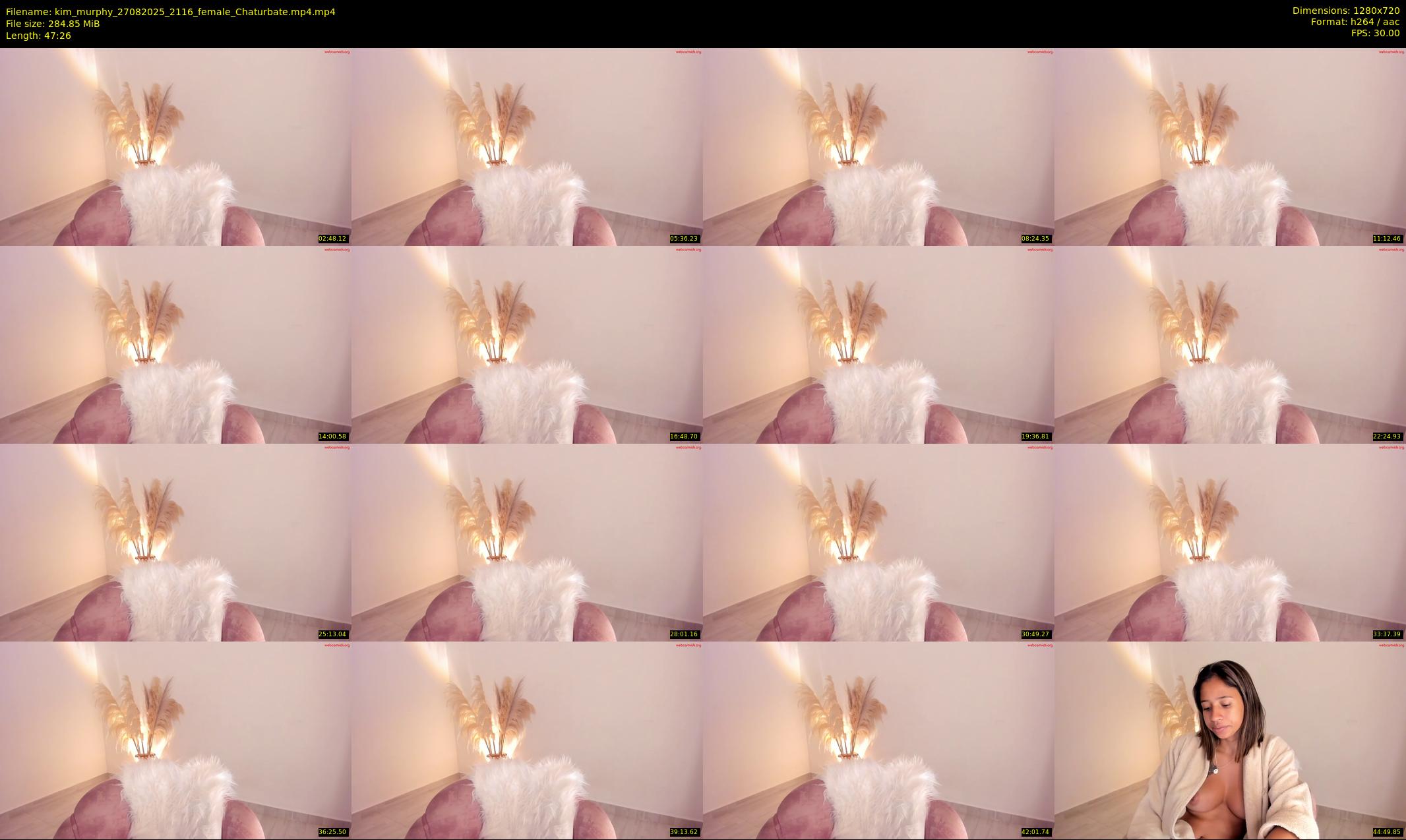kim_murphy — 48 minute Chaturbate female cam show recording, 720p, Aug 27, 2025