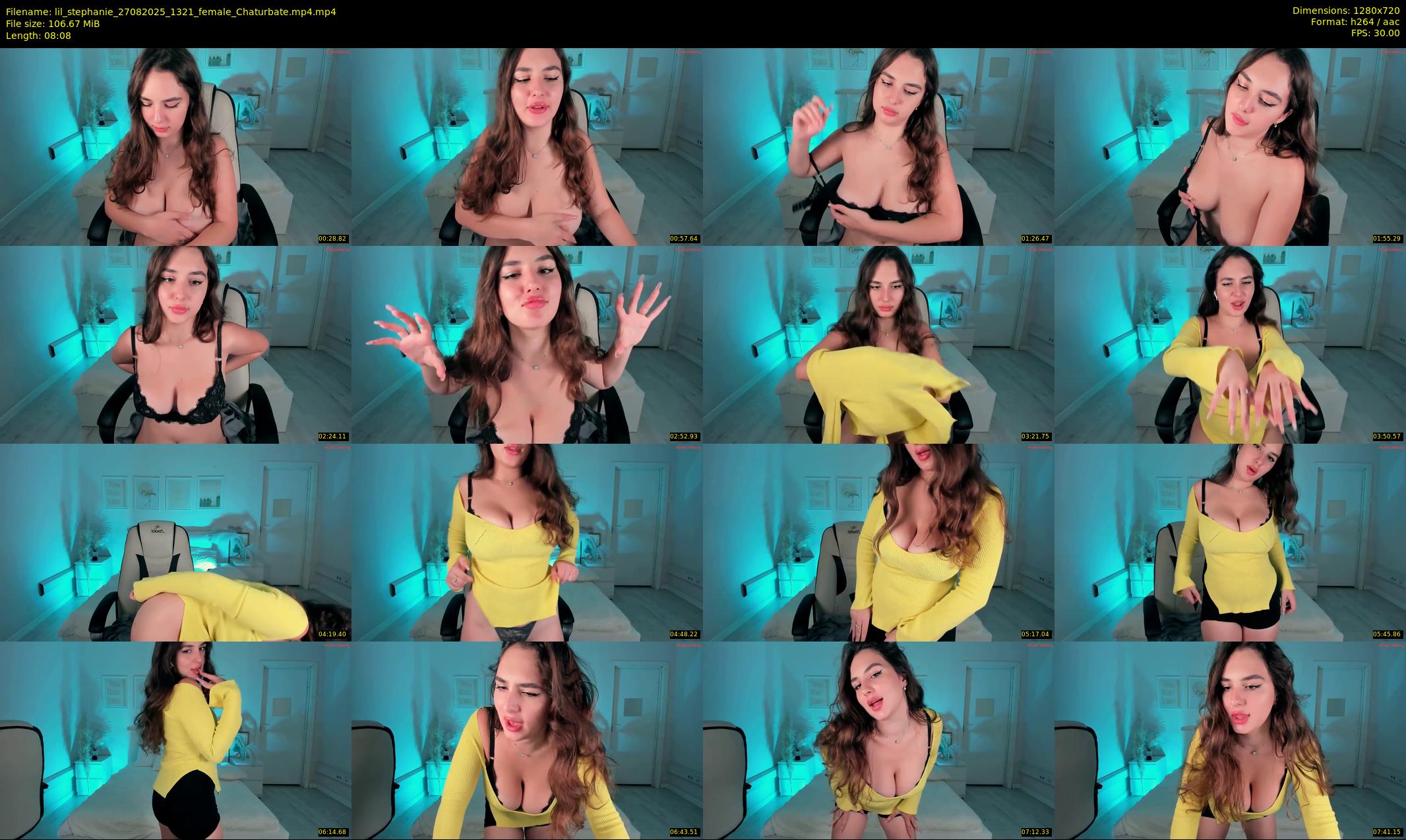 lil_stephanie — 9 minute Chaturbate female cam show recording, 720p, Aug 27, 2025