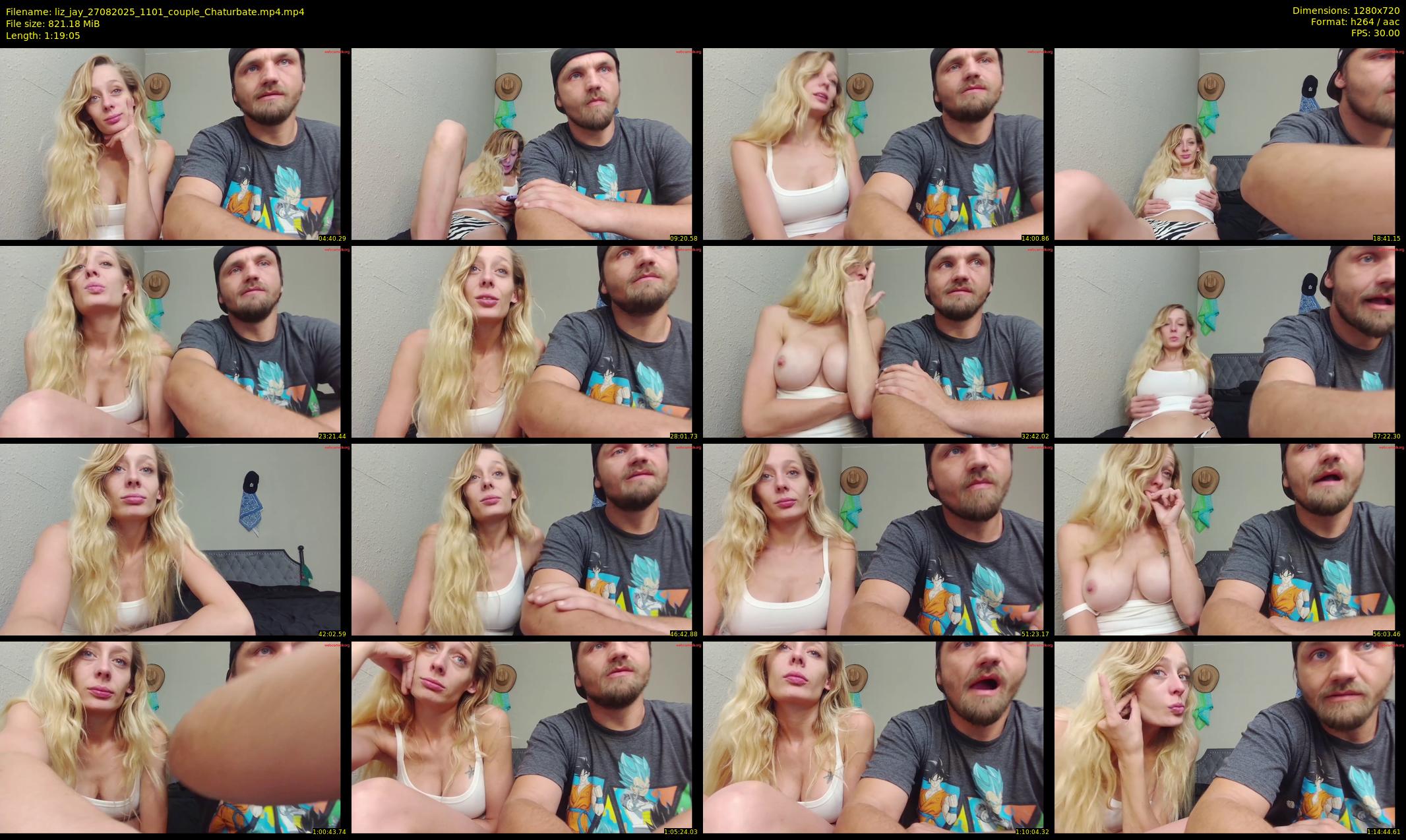 liz_jay — 80 minute Chaturbate couple cam show recording, 720p, Aug 27, 2025