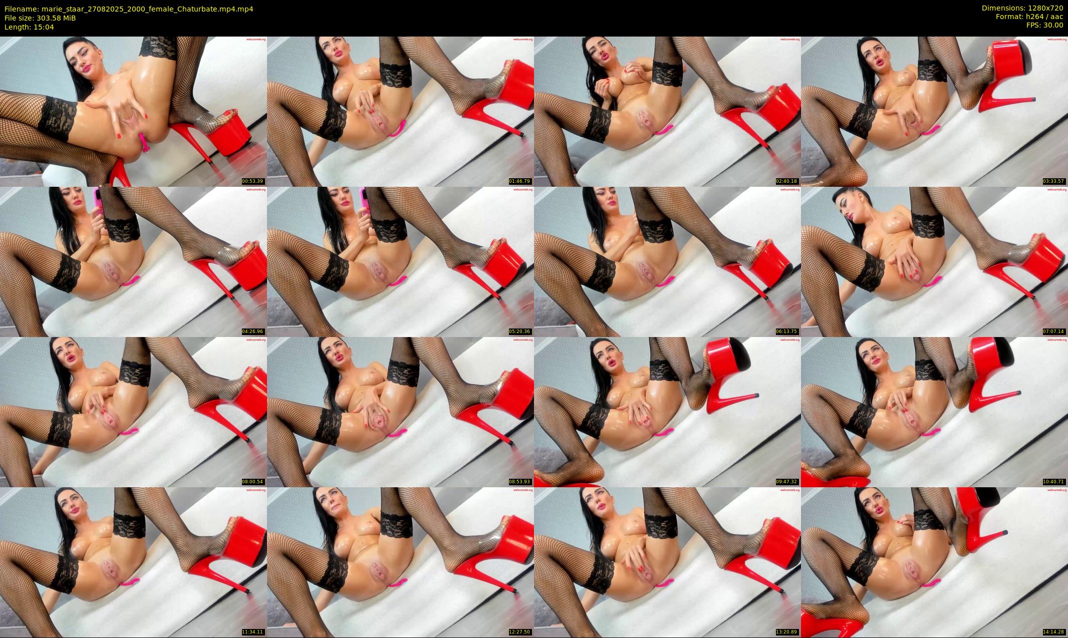 marie_staar — 16 minute Chaturbate female cam show recording, 720p, Aug 27, 2025