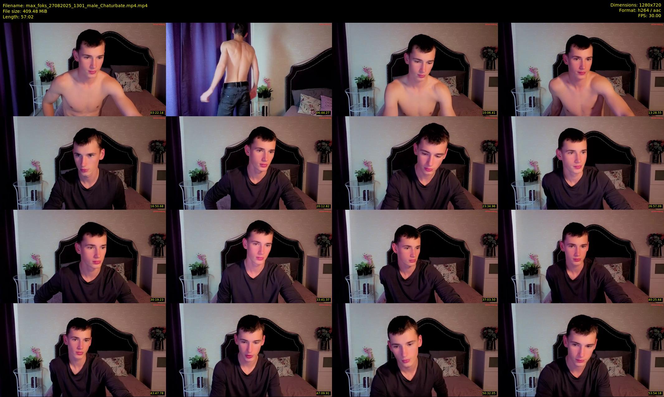 max_foks — 58 minute Chaturbate male cam show recording, 720p, Aug 27, 2025
