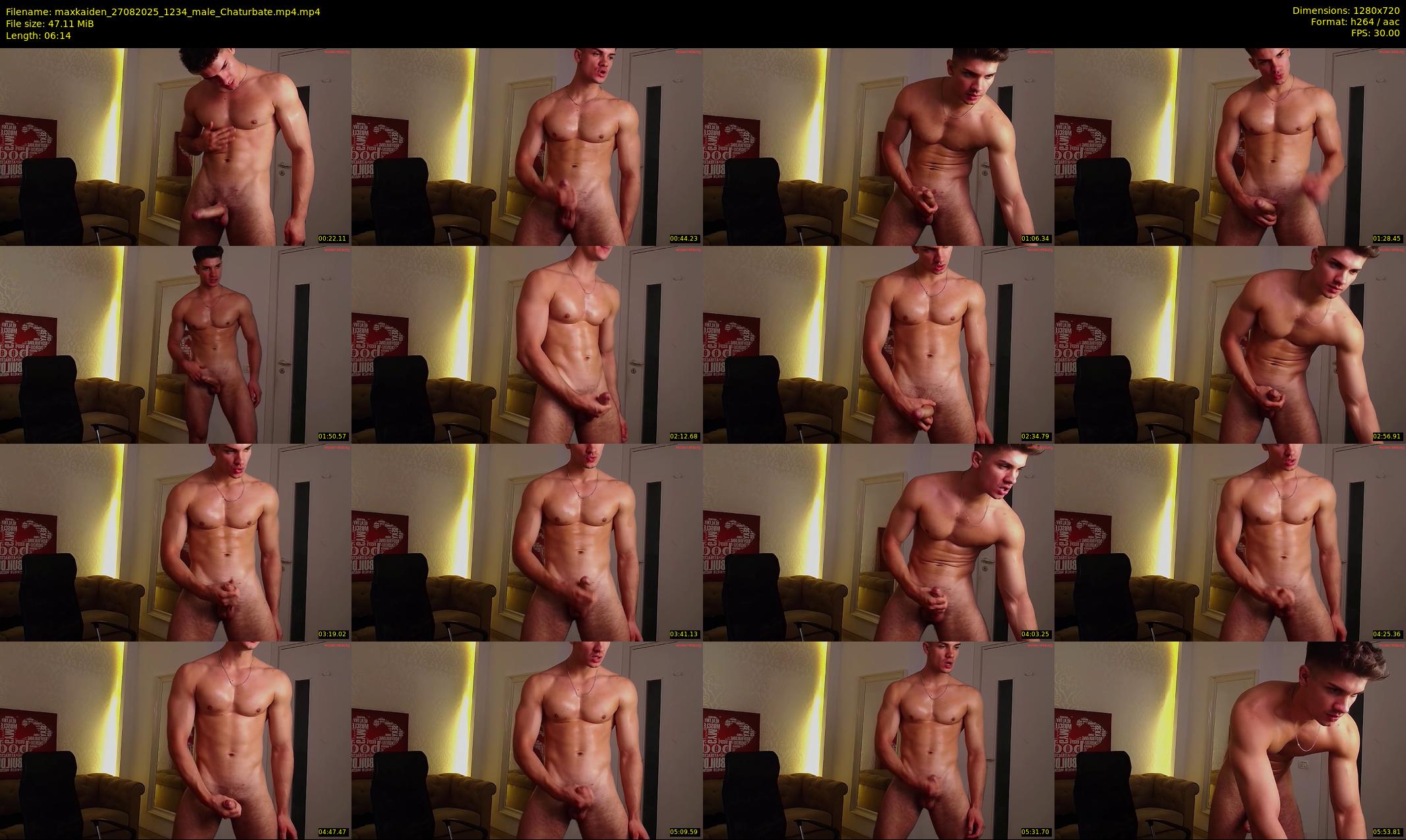 maxkaiden — 7 minute Chaturbate male cam show recording, 720p, Aug 27, 2025