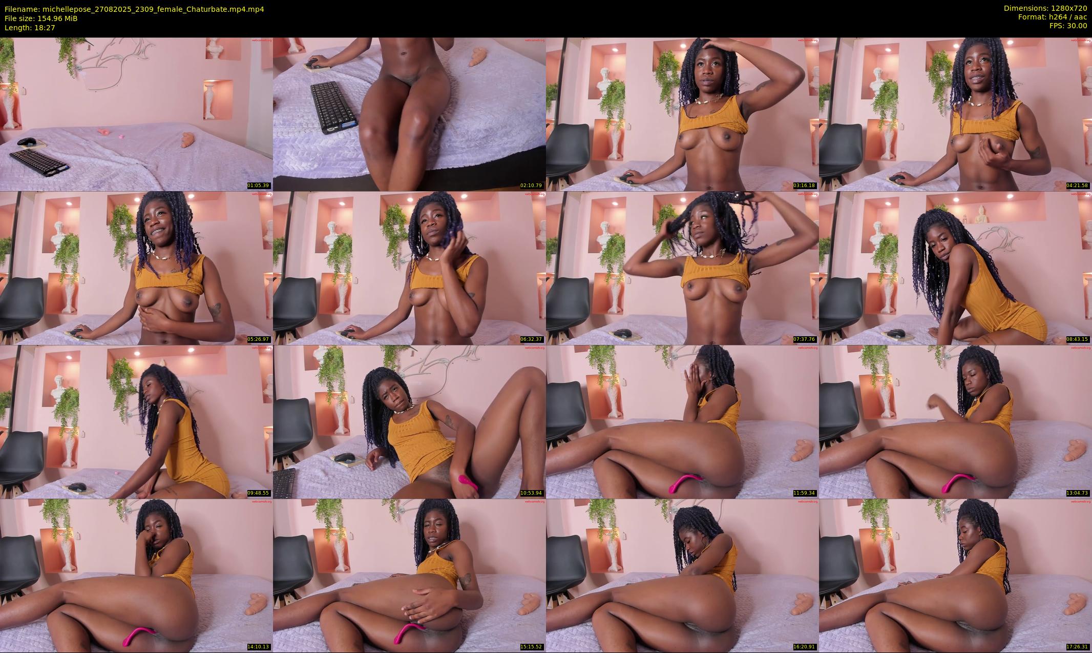 michellepose — 19 minute Chaturbate female cam show recording, 720p, Aug 27, 2025