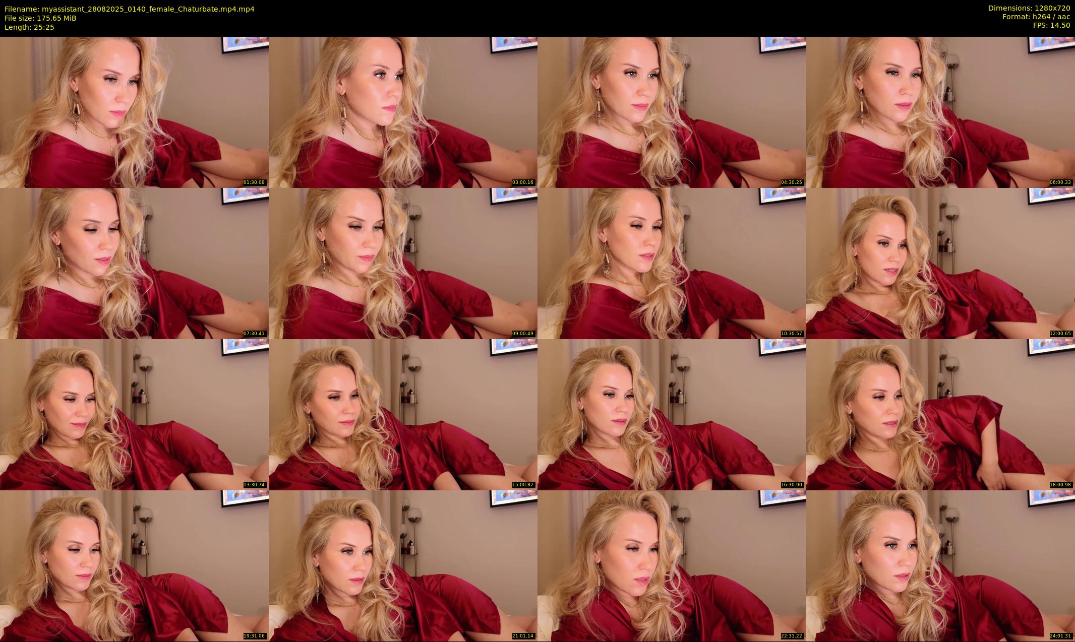 myassistant — 26 minute Chaturbate female cam show recording, 720p, Aug 28, 2025