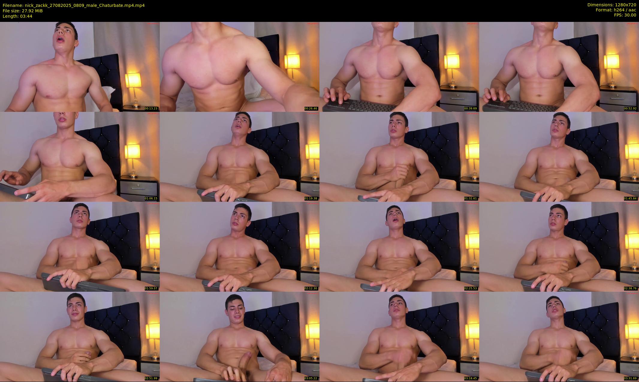 nick_zackk — 4 minute Chaturbate male cam show recording, 720p, Aug 27, 2025