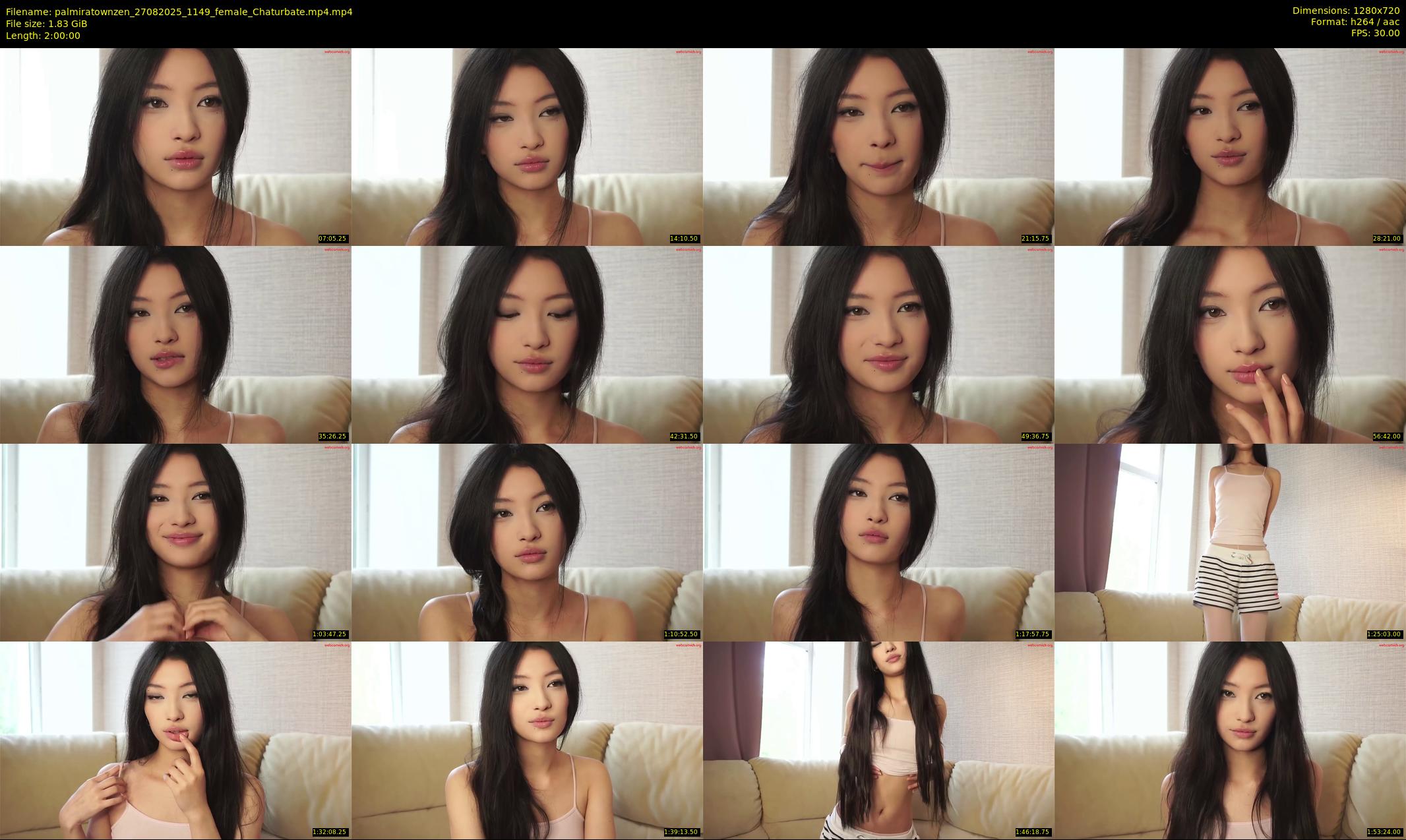 palmiratownzen — 120 minute Chaturbate female cam show recording, 720p, Aug 27, 2025