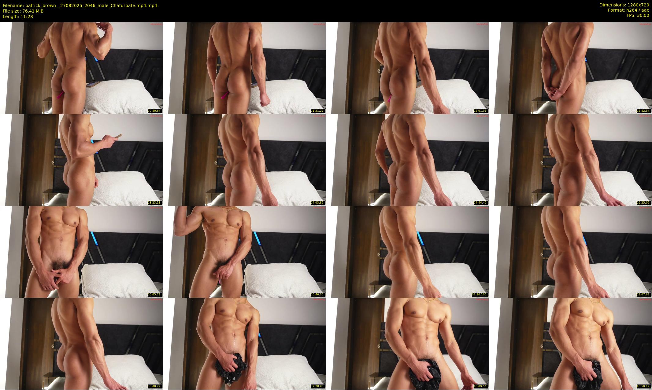 patrick_brown_ — 12 minute Chaturbate male cam show recording, 720p, Aug 27, 2025