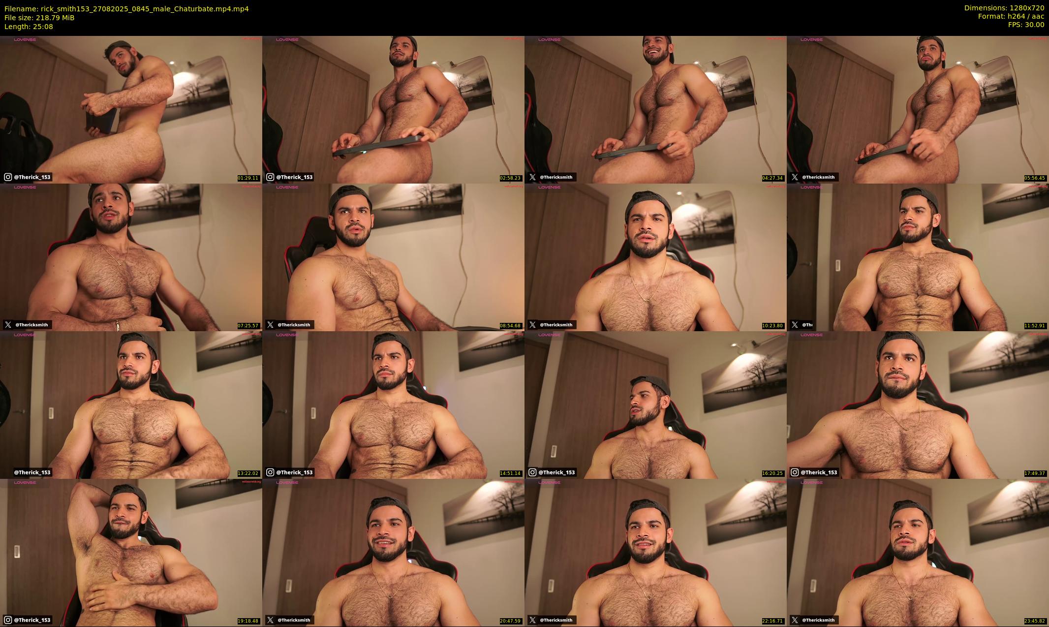 rick_smith153 — 26 minute Chaturbate male cam show recording, 720p, Aug 27, 2025