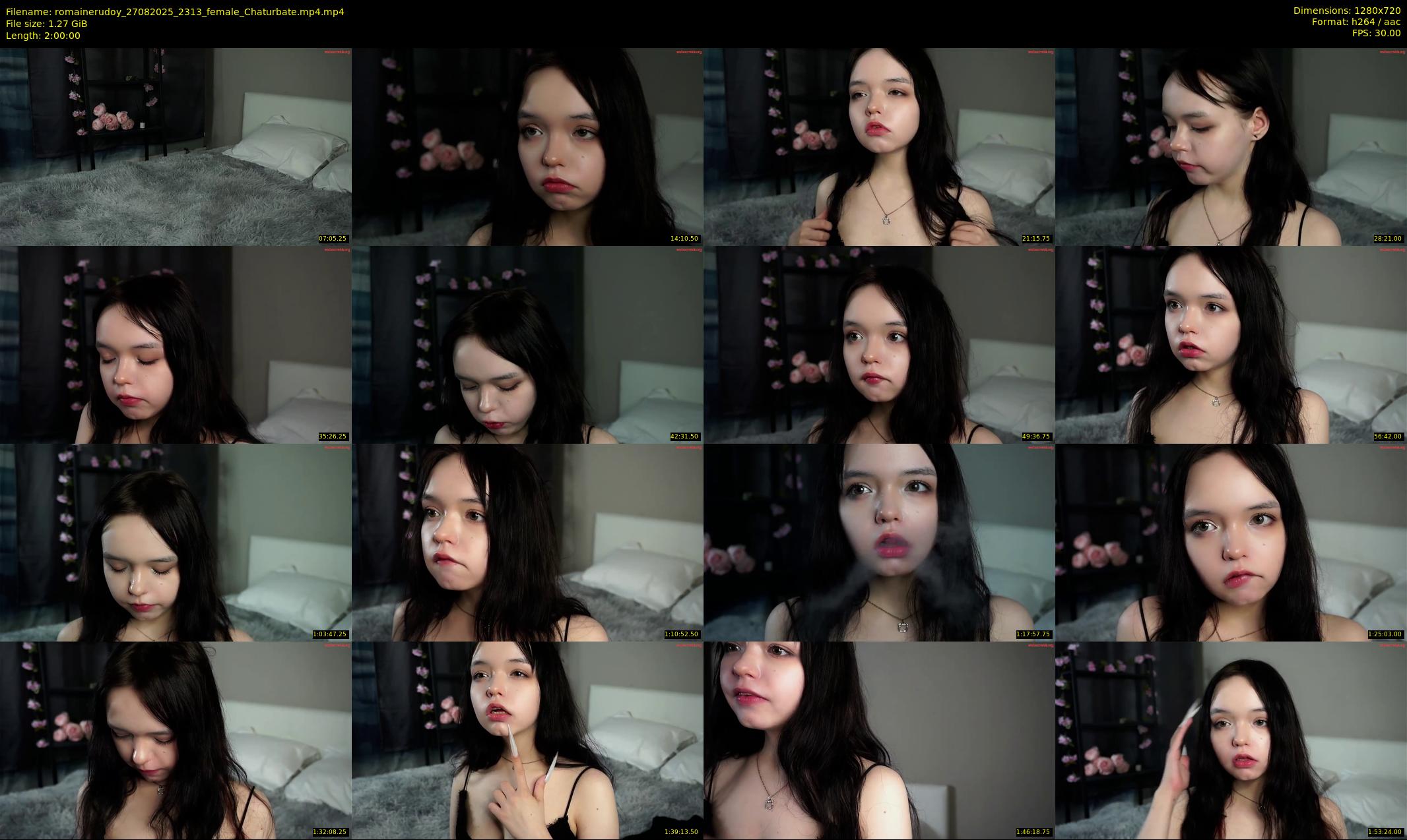 romainerudoy — 120 minute Chaturbate female cam show recording, 720p, Aug 27, 2025