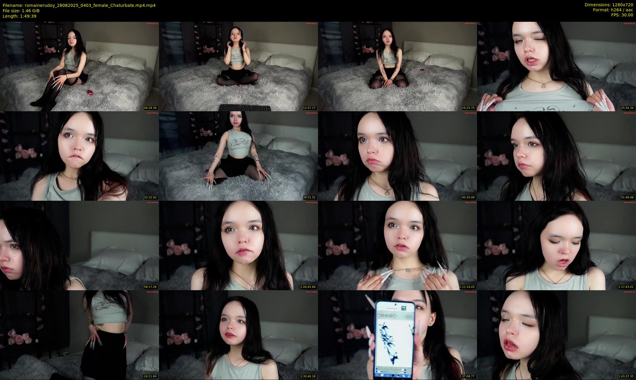 romainerudoy — 110 minute Chaturbate female cam show recording, 720p, Aug 28, 2025
