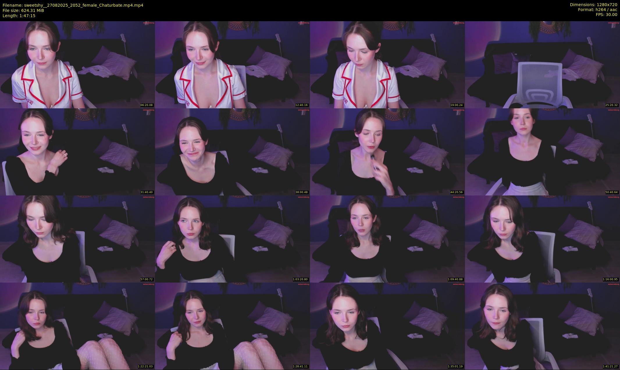 sweetshy_ — 108 minute Chaturbate female cam show recording, 720p, Aug 27, 2025