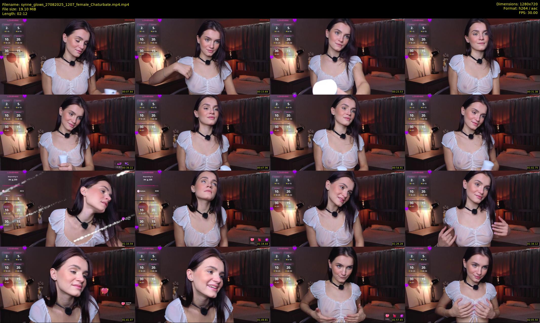 synne_glows — 3 minute Chaturbate female cam show recording, 720p, Aug 27, 2025