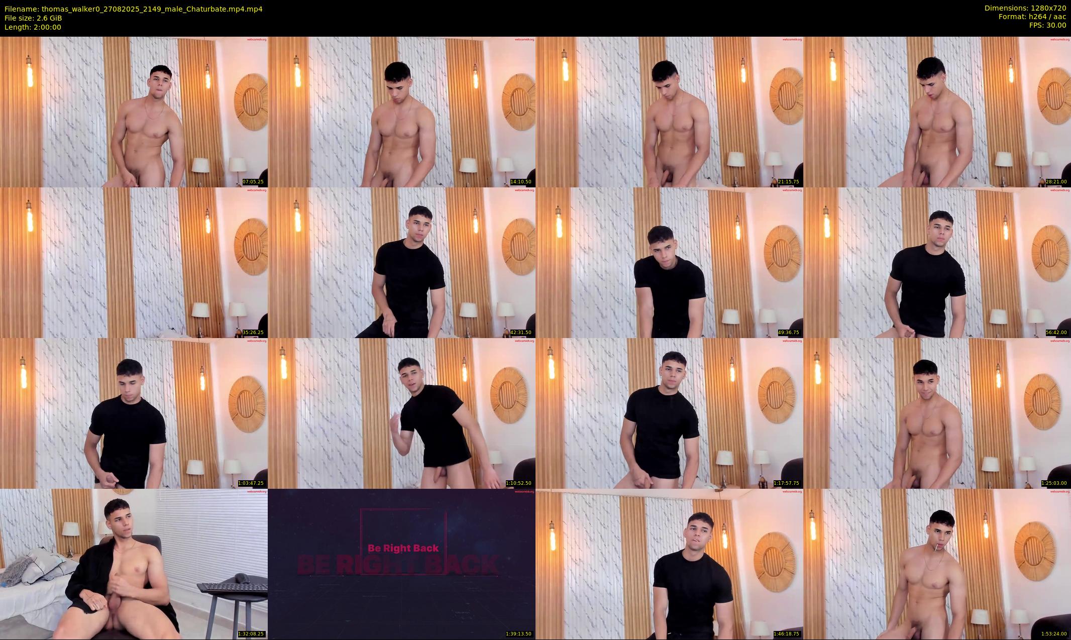 thomas_walker0 — 120 minute Chaturbate male cam show recording, 720p, Aug 27, 2025