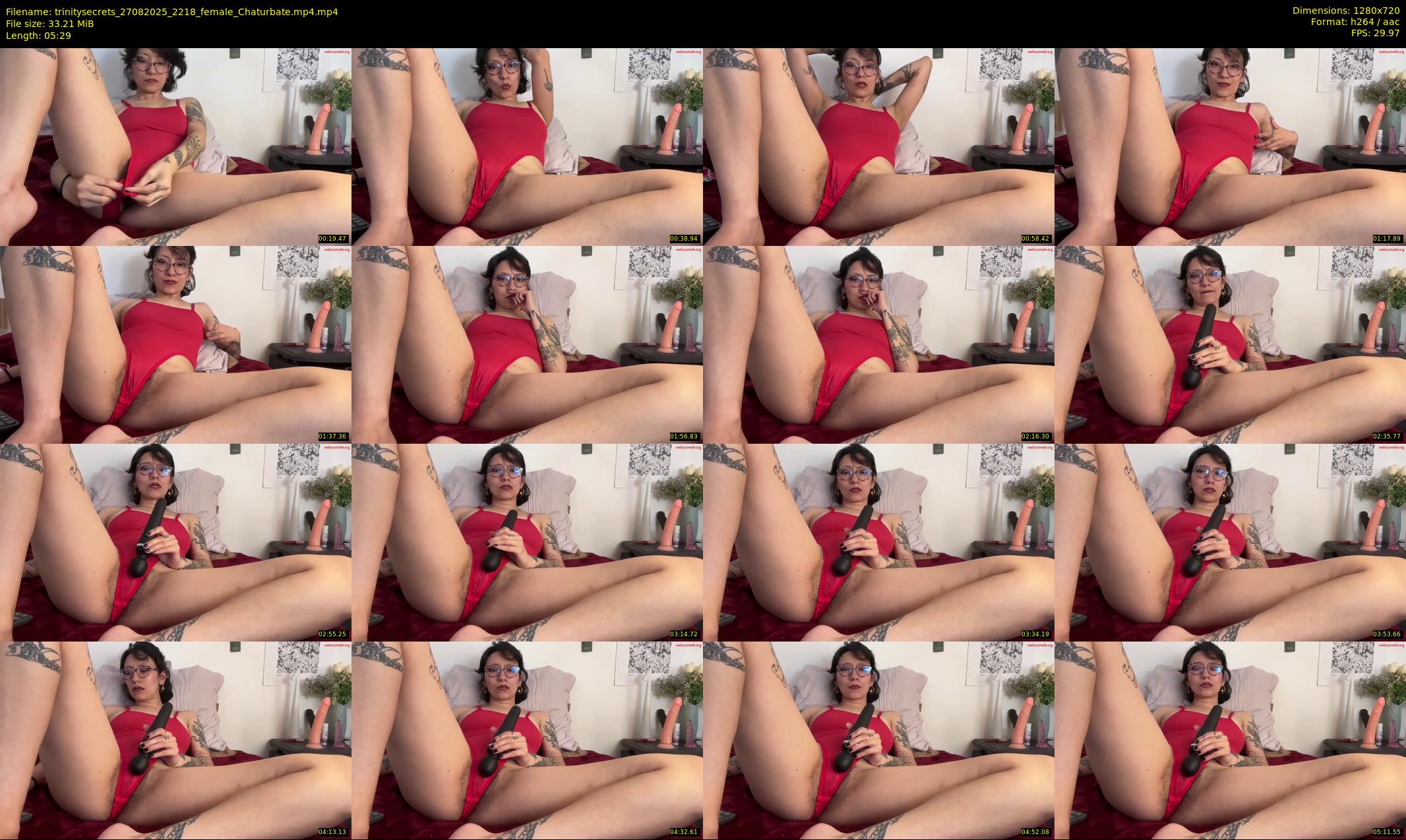 trinitysecrets — 6 minute Chaturbate female cam show recording, 720p, Aug 27, 2025
