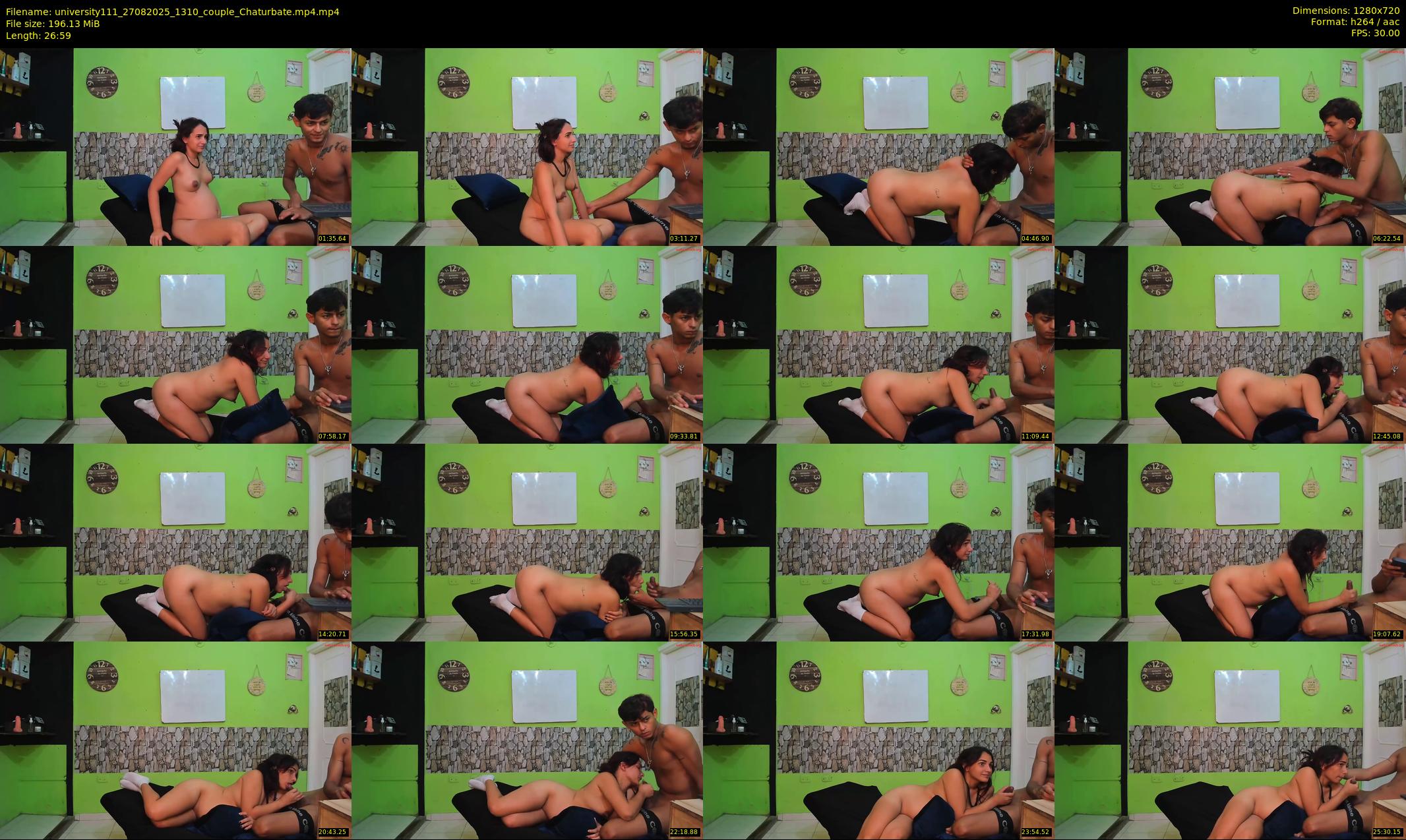 university111 — 27 minute Chaturbate couple cam show recording, 720p, Aug 27, 2025