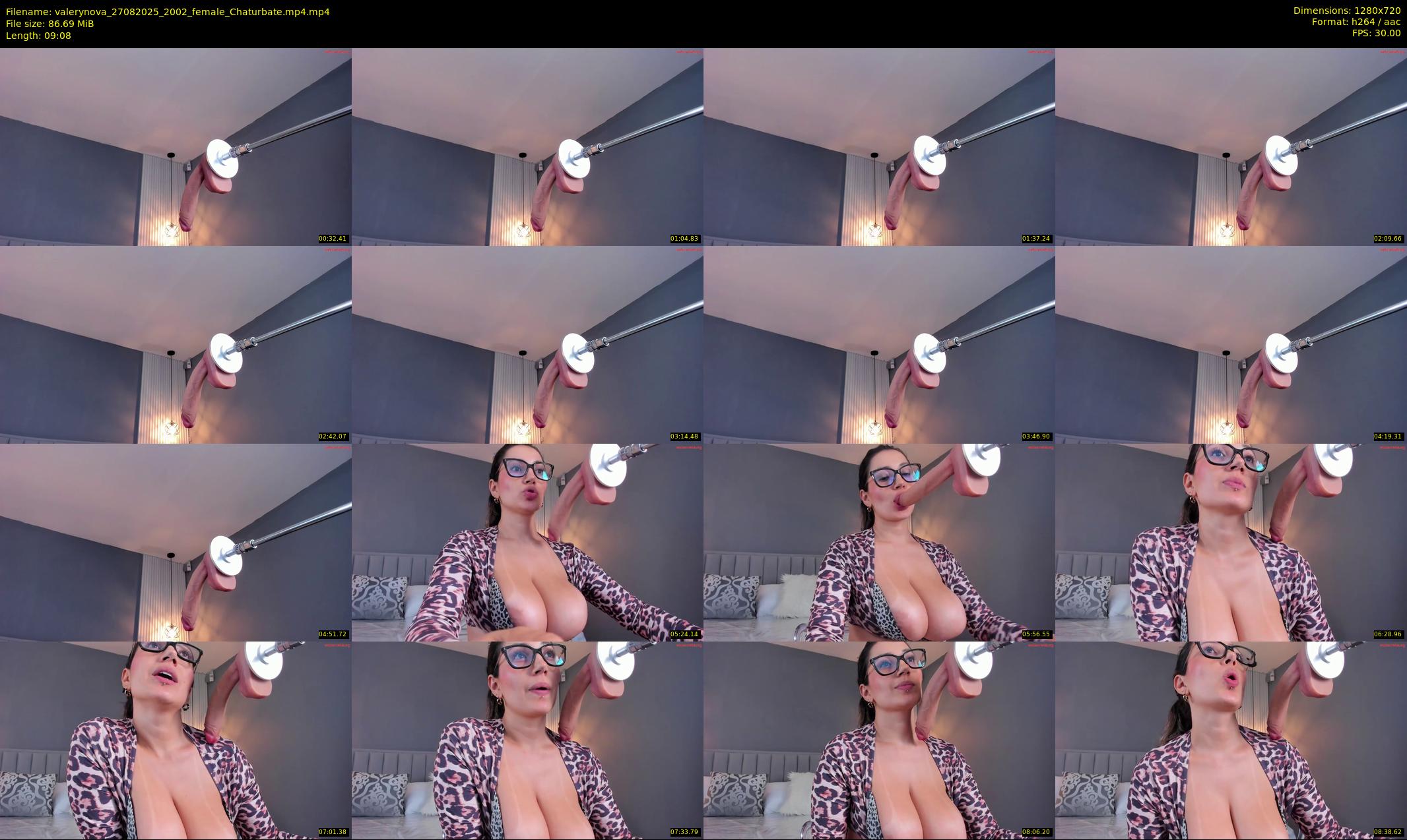 valerynova — 10 minute Chaturbate female cam show recording, 720p, Aug 27, 2025